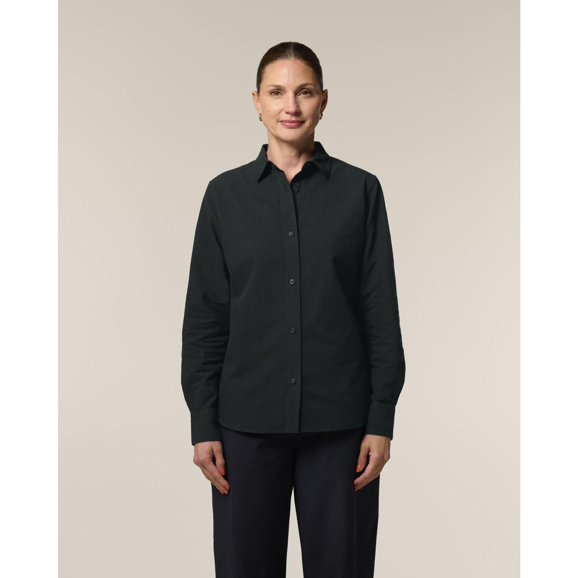Cămăși pentru femei Stella Oxford Black 3XL
