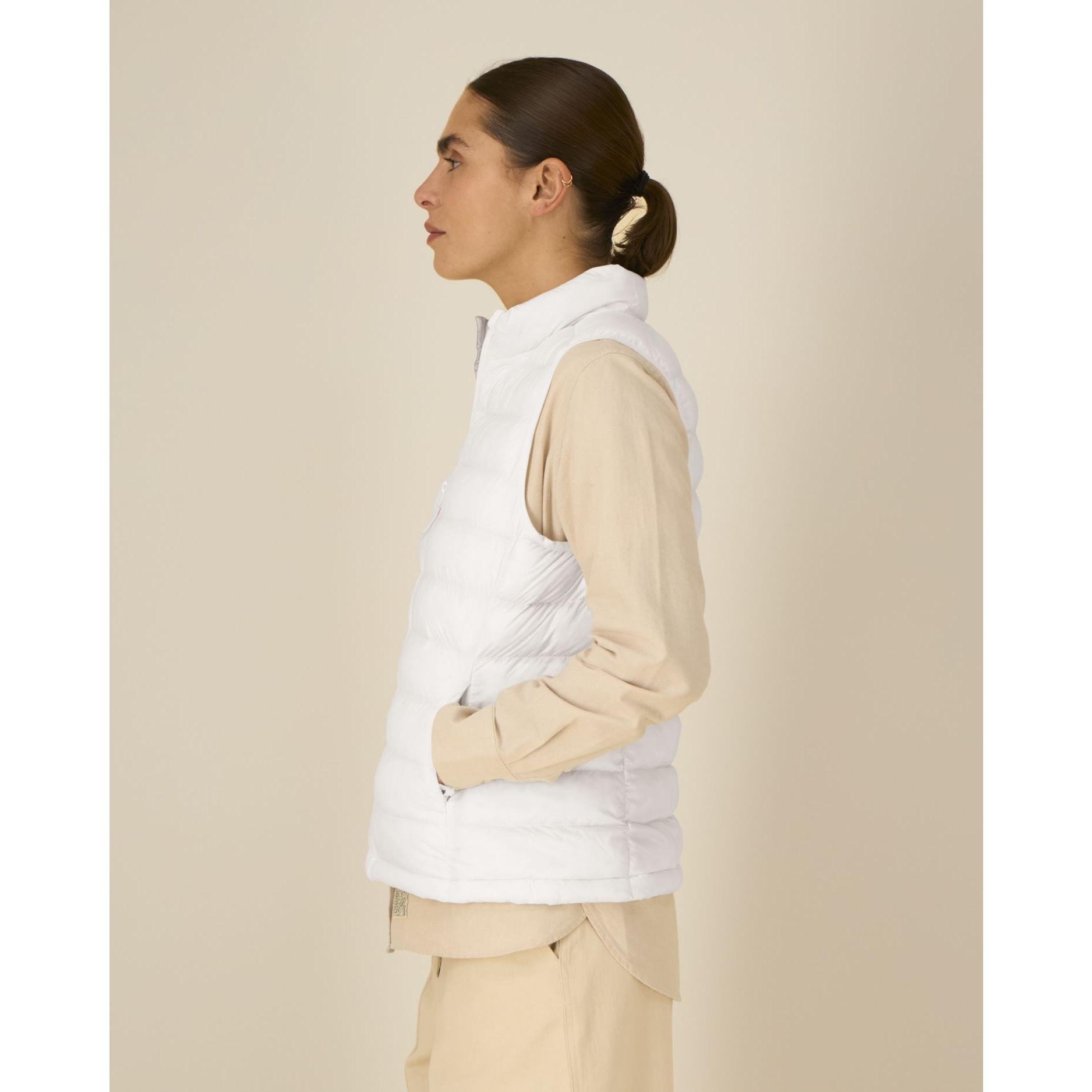 Jachetă ușoară matlasată pentru femei Stella Climber 2.0 Off White XXL