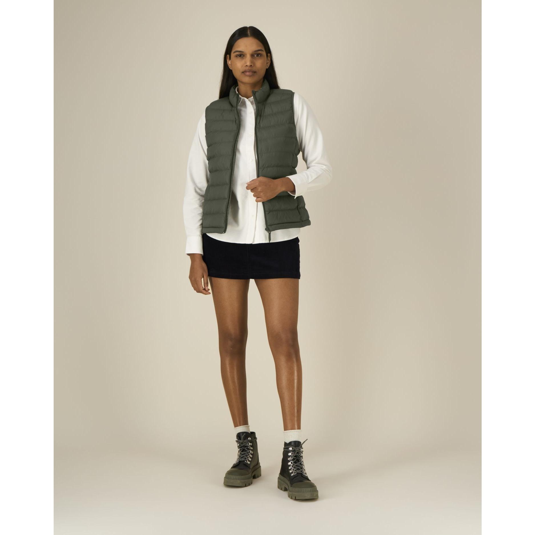 Jachetă ușoară matlasată pentru femei Stella Climber 2.0 Khaki XL