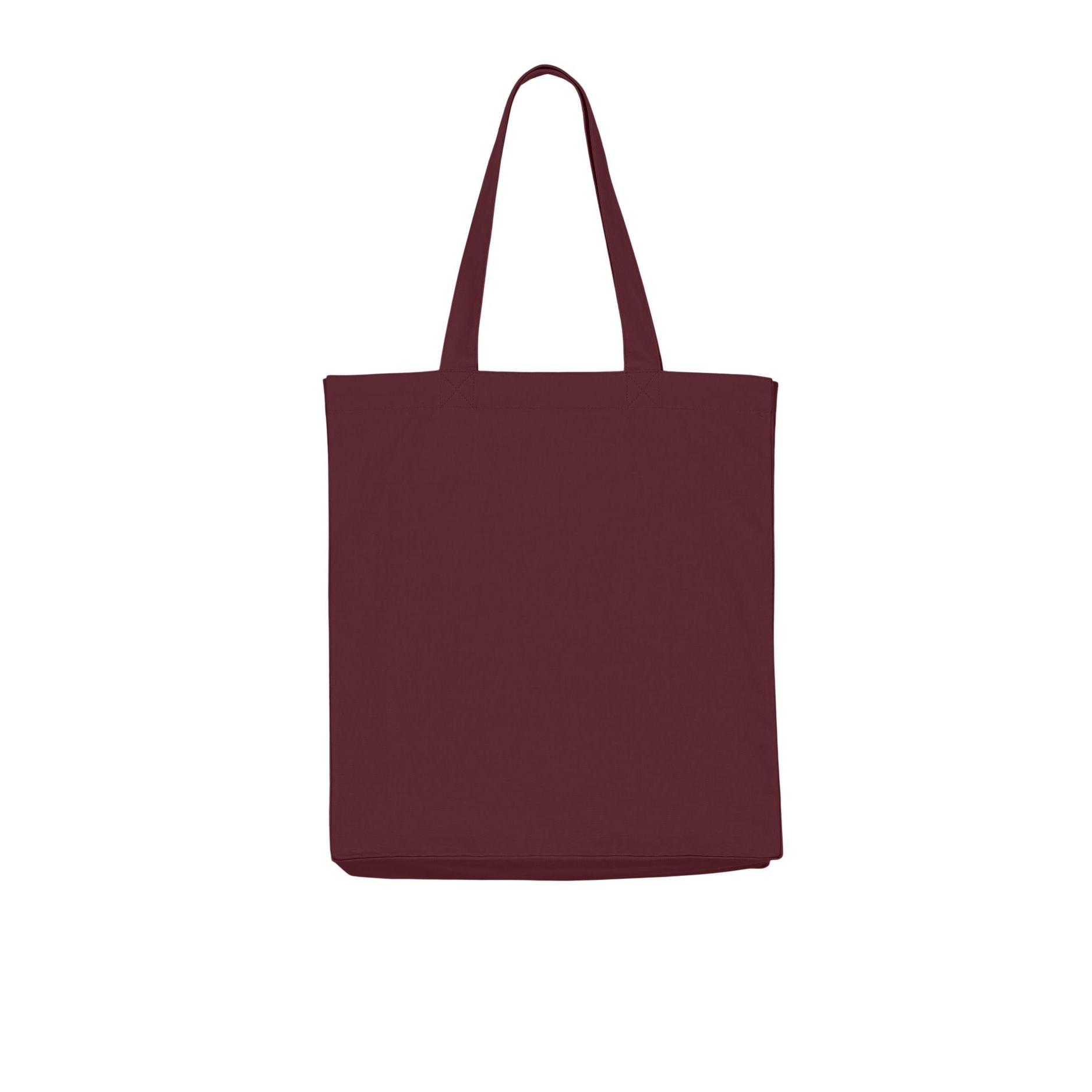 Sacoșă unisex medie tip tote Burgundy