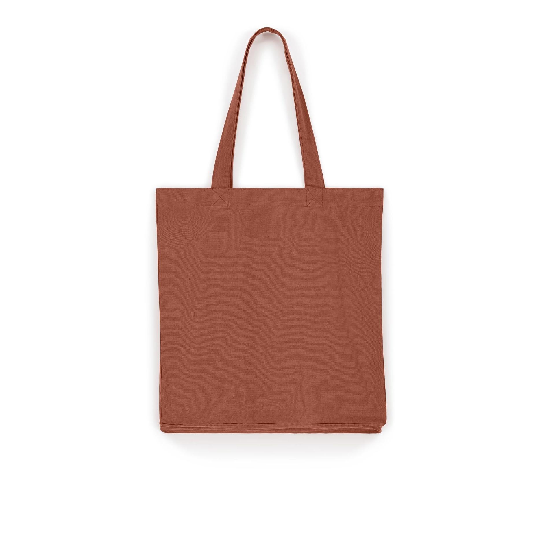 Sacoșă unisex medie tip tote Heritage Brown