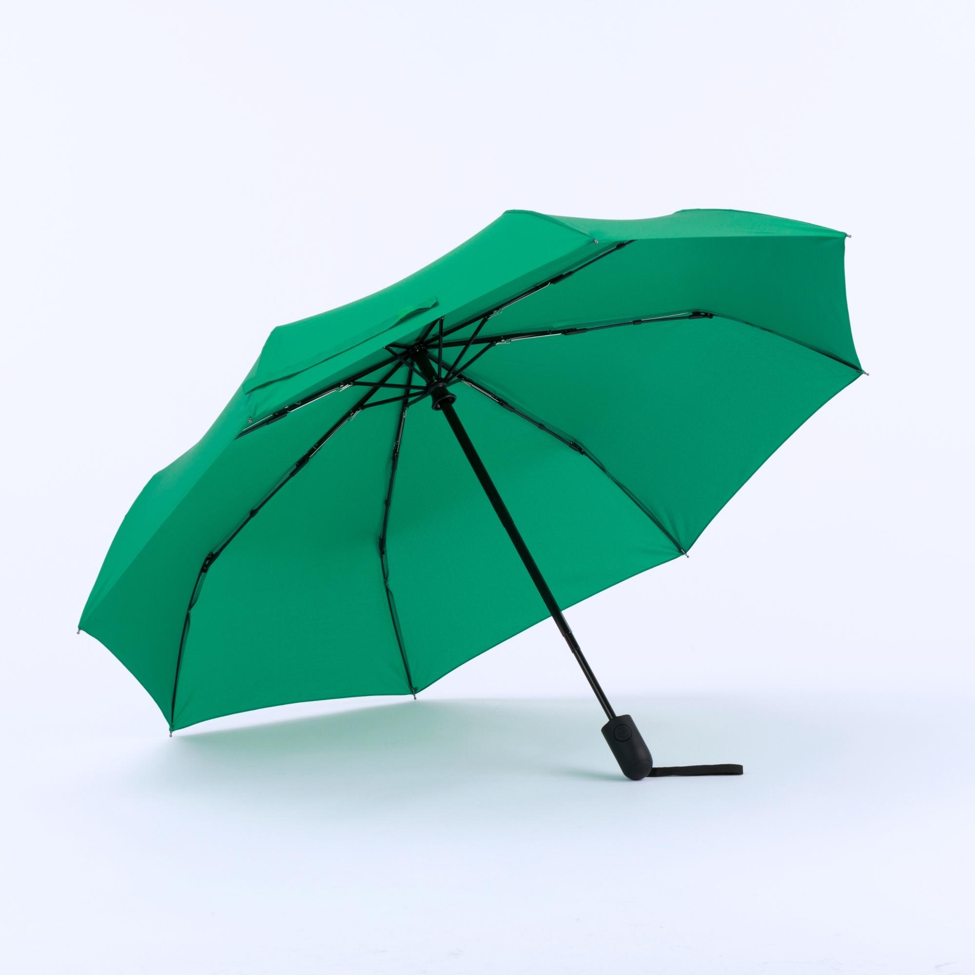 Set călătorie cu cană termică NORDIC și umbrelă automată Verde deschis Verde