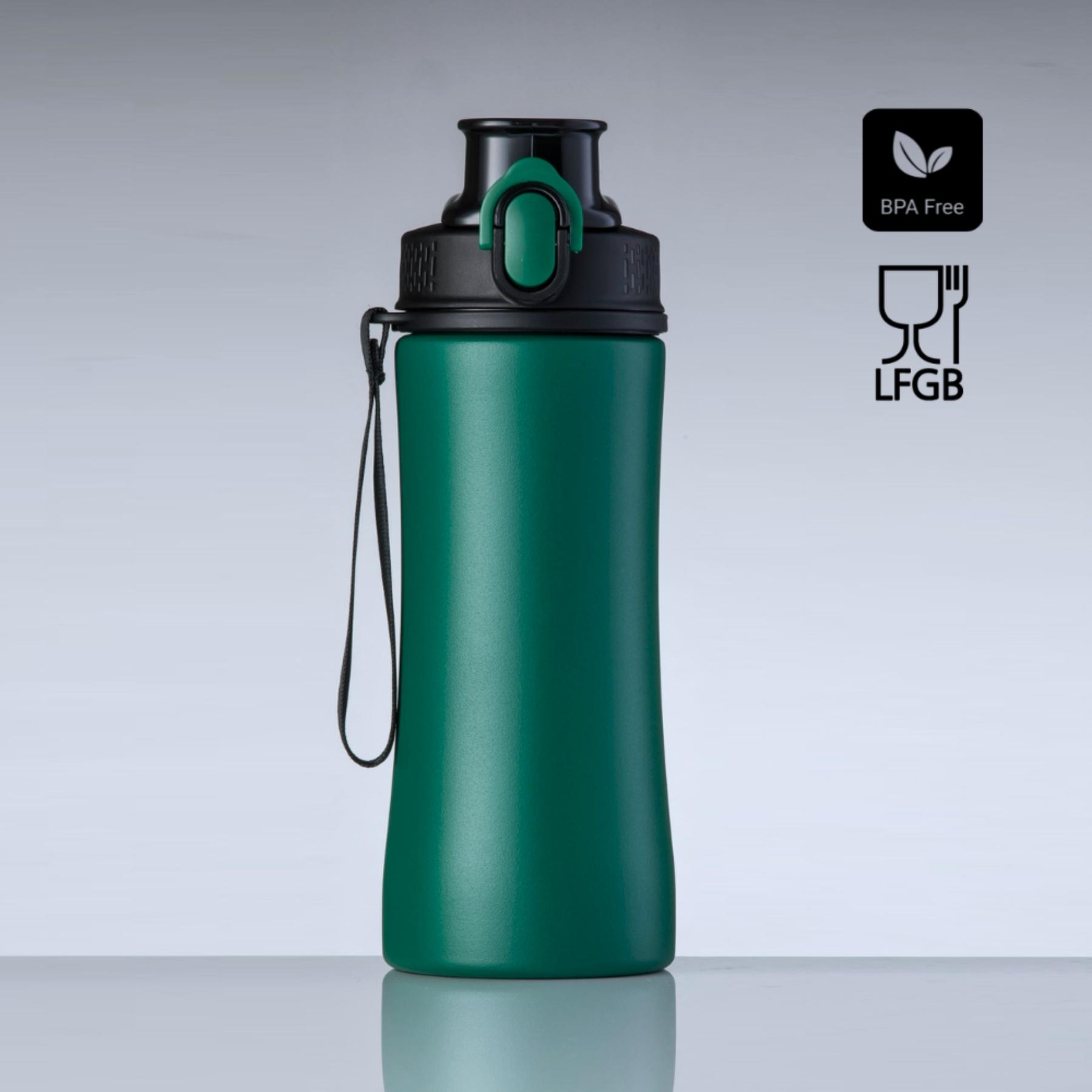 Set pentru utilizare intensivă cu sticlă de apă și umbrelă PRIMO Verde Verde
