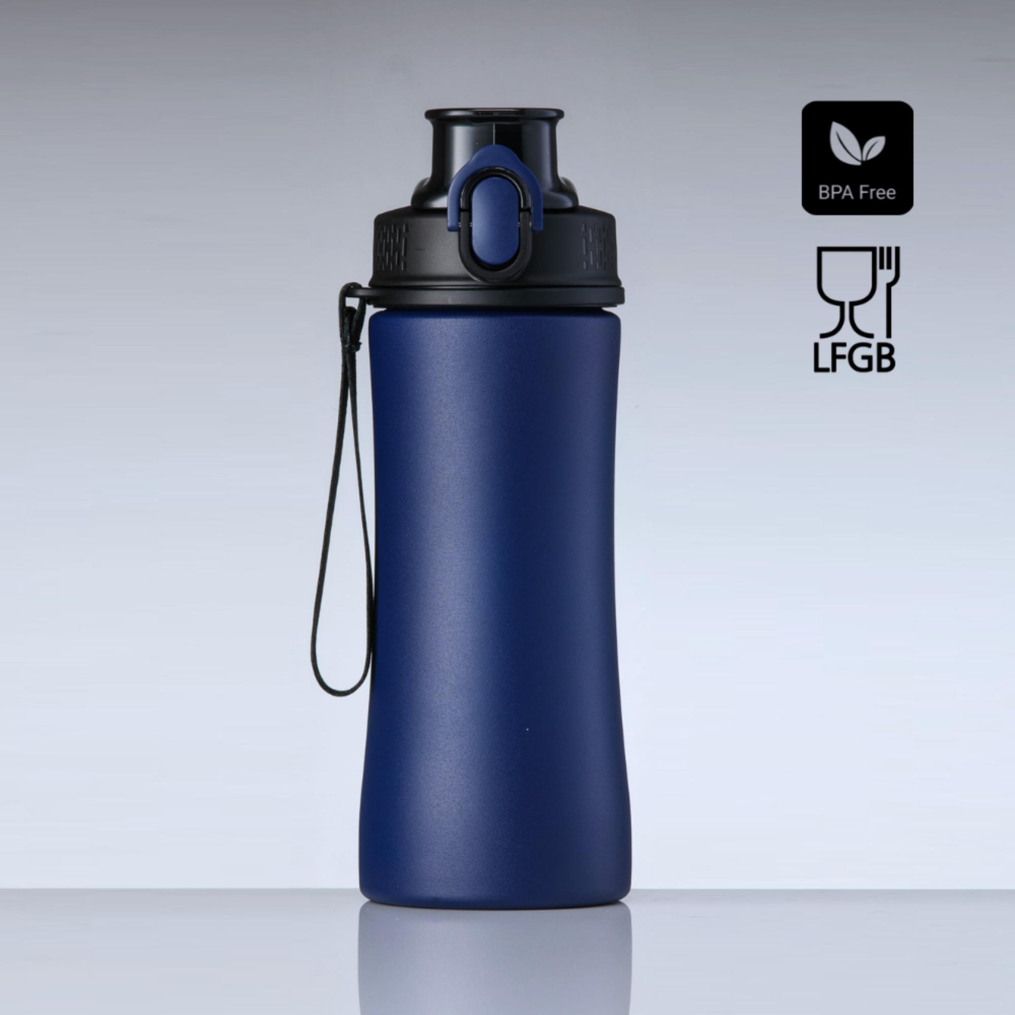 Set pentru utilizare intensivă cu sticlă de apă și umbrelă PRIMO Bleumarin