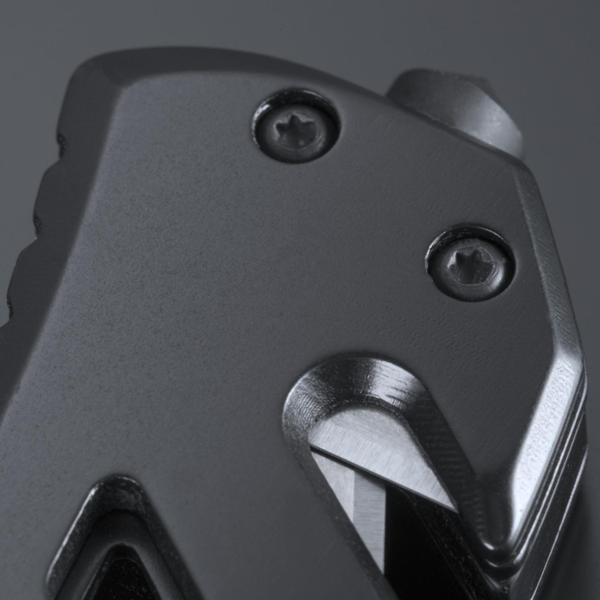 Cuțit de salvare cu acoperire din titan OPTIMA MINI Negru