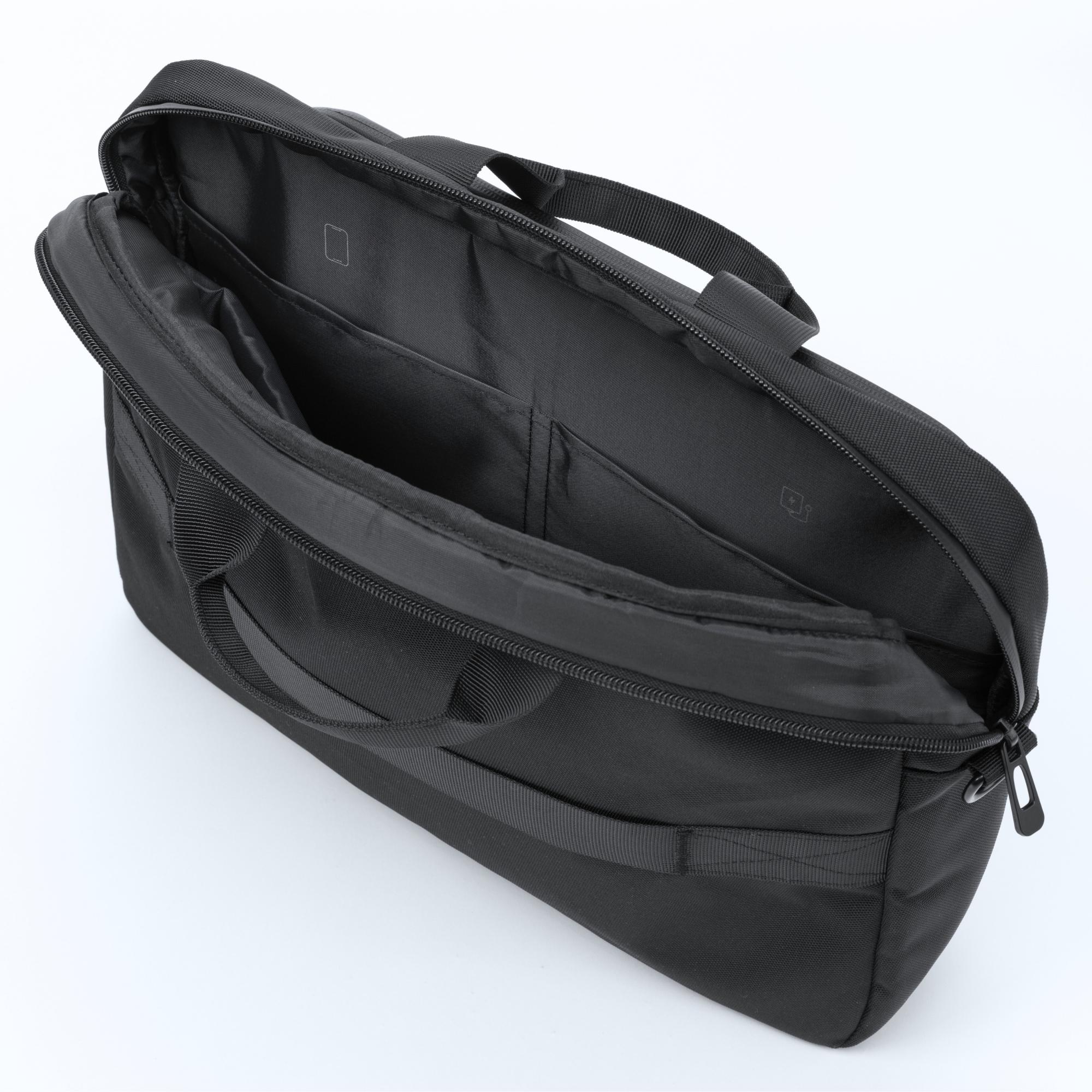 Geantă pentru laptop cu un compartiment BIZZ PRO Negru