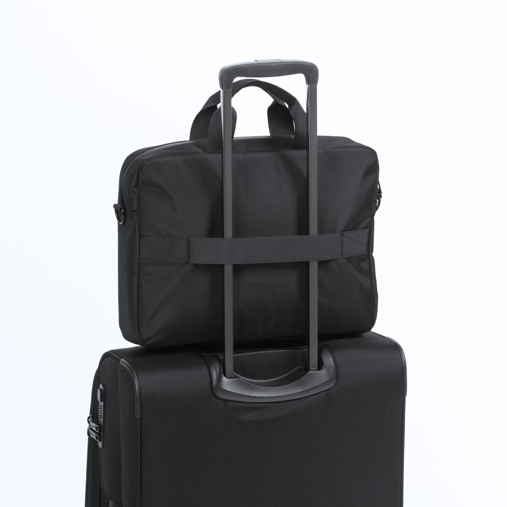 Geantă pentru laptop cu un compartiment BIZZ PRO Negru