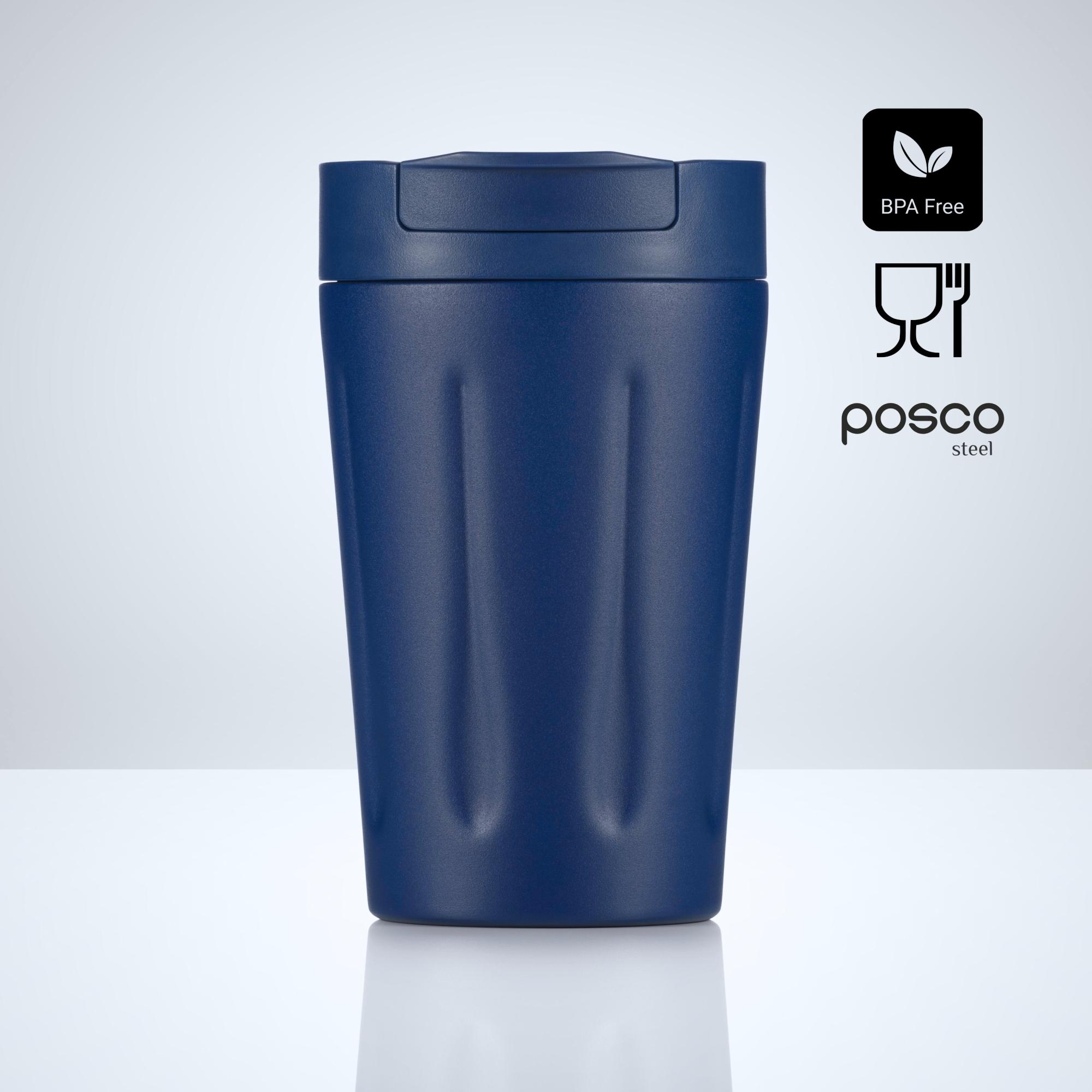 Cană termică pentru cafea SCANDIC, 350 ml Bleumarin