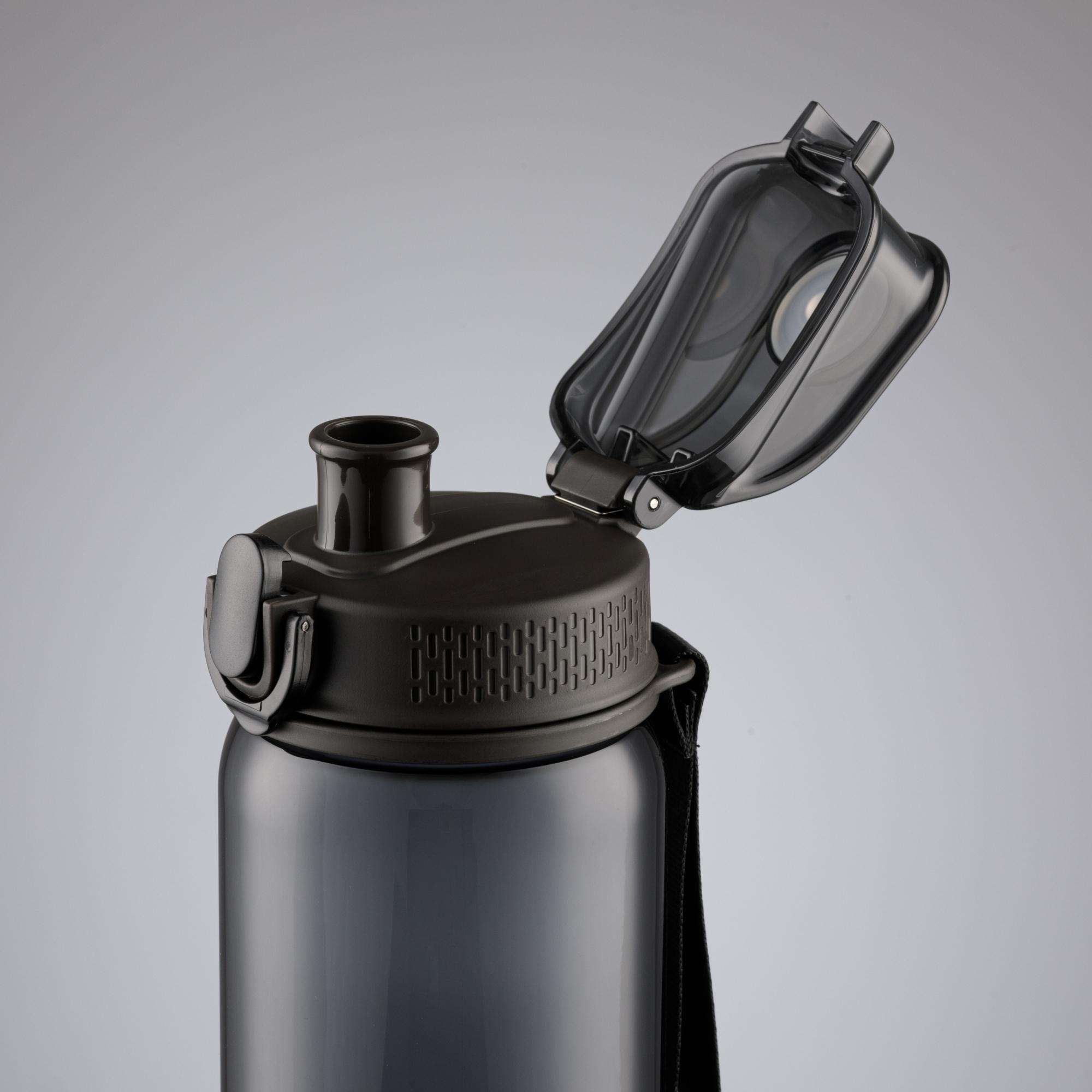 Sticlă de apă NEON, 750 ml Negru