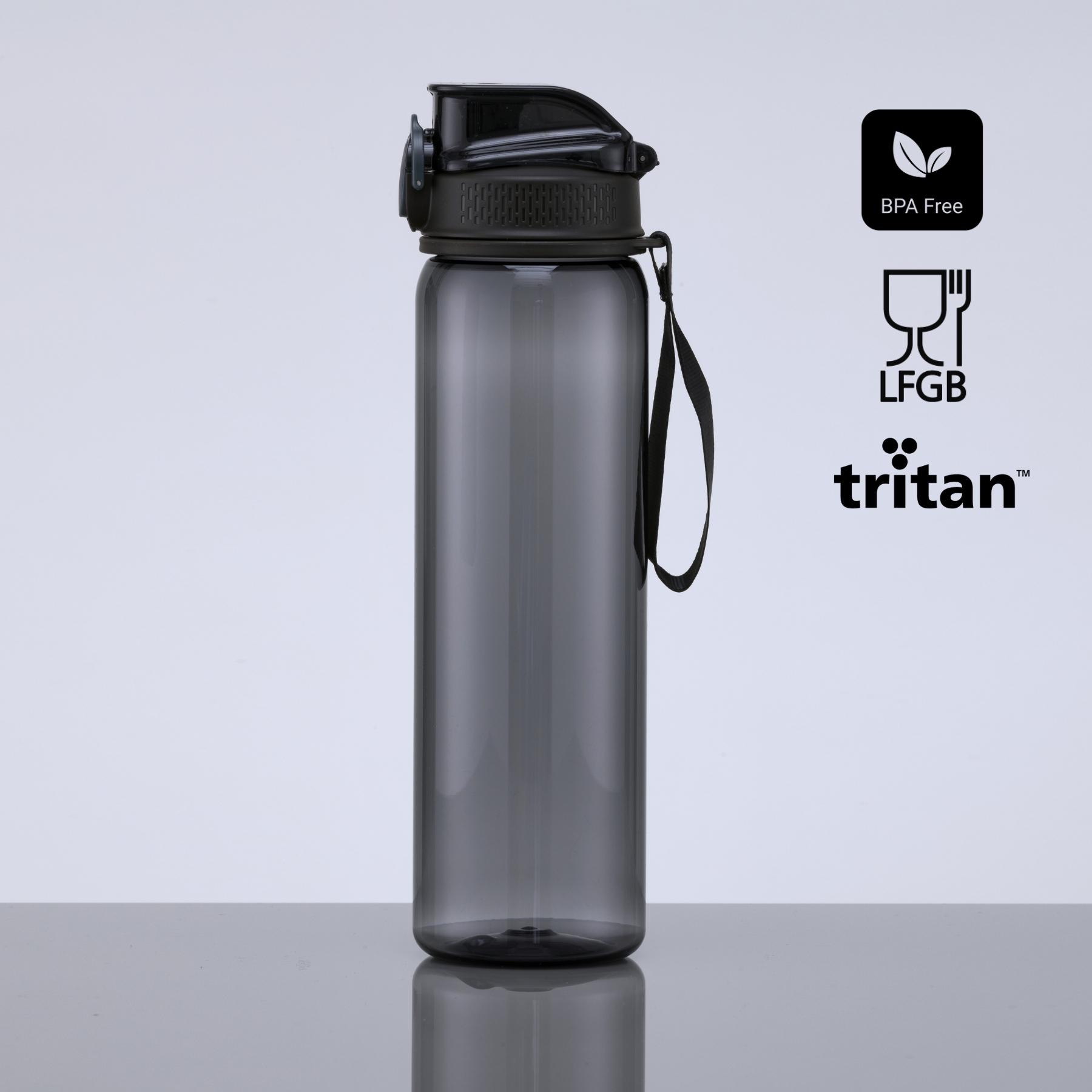 Sticlă de apă NEON, 750 ml Gri