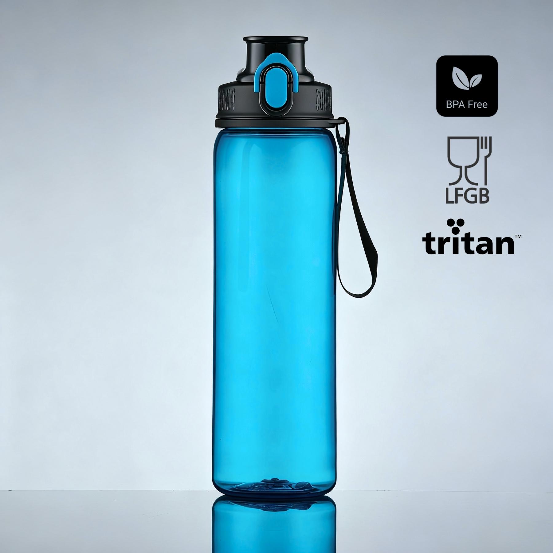 Sticlă de apă NEON, 750 ml Turcoaz
