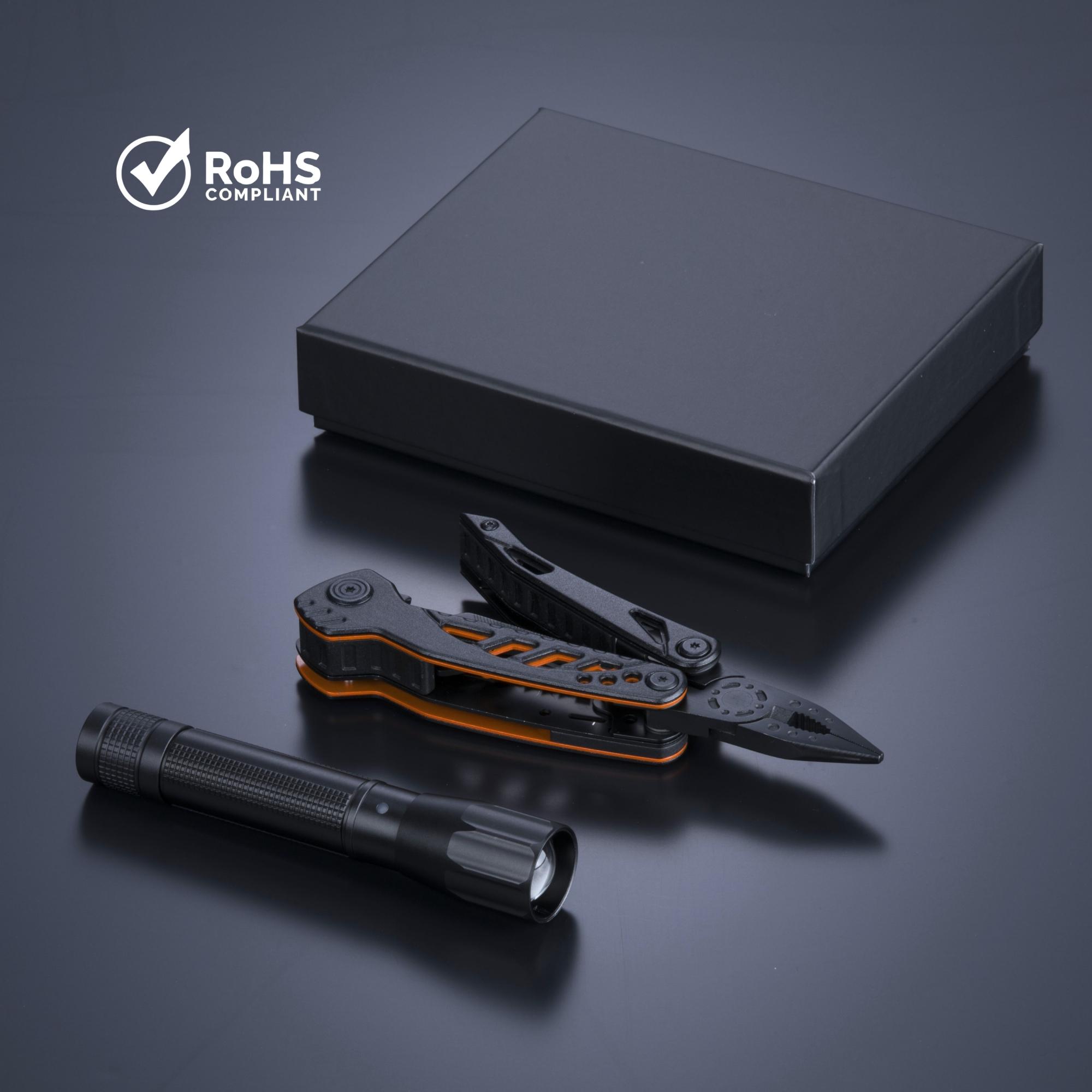 Set instrument multifuncțional și lanternă medie Optima Set I