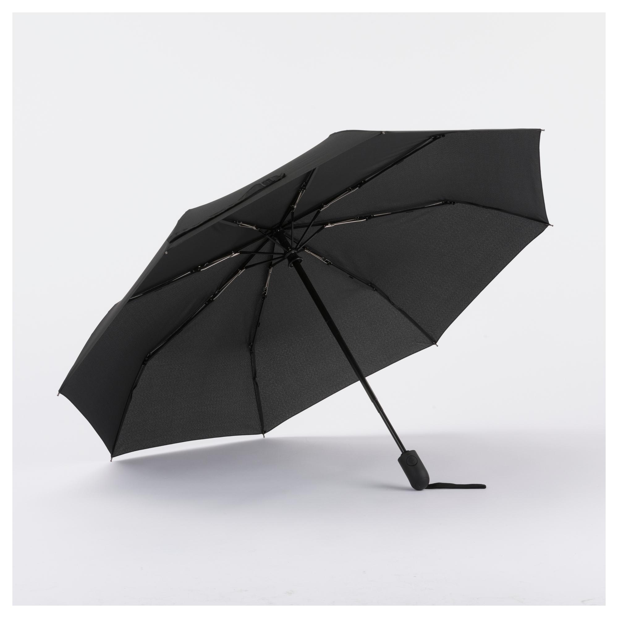 Set Scandic: Termos Cu Vid & Umbrelă Automată Negru