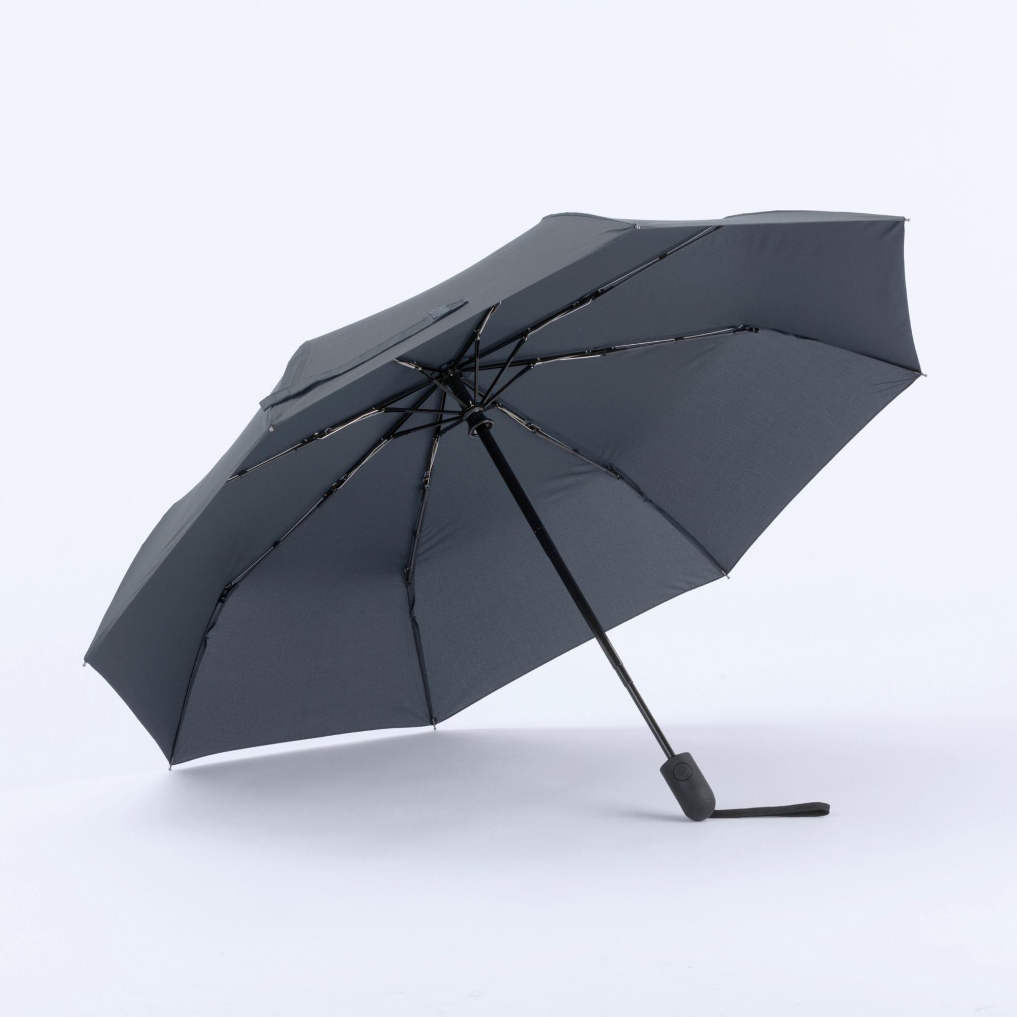 Set Scandic: Termos Cu Vid & Umbrelă Automată Gri
