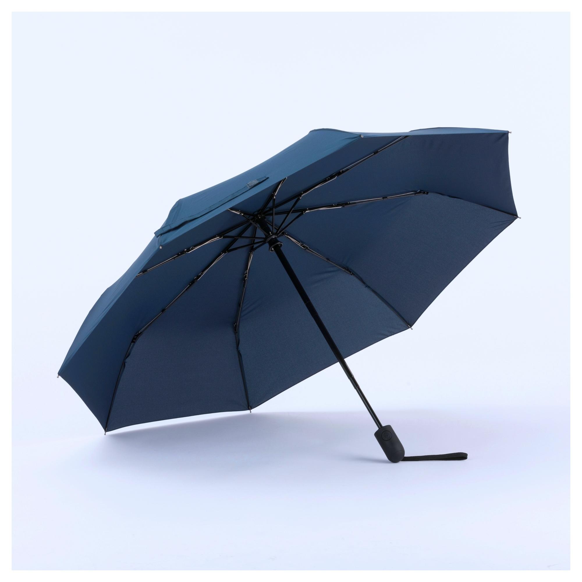 Set Scandic: Termos Cu Vid & Umbrelă Automată Bleumarin