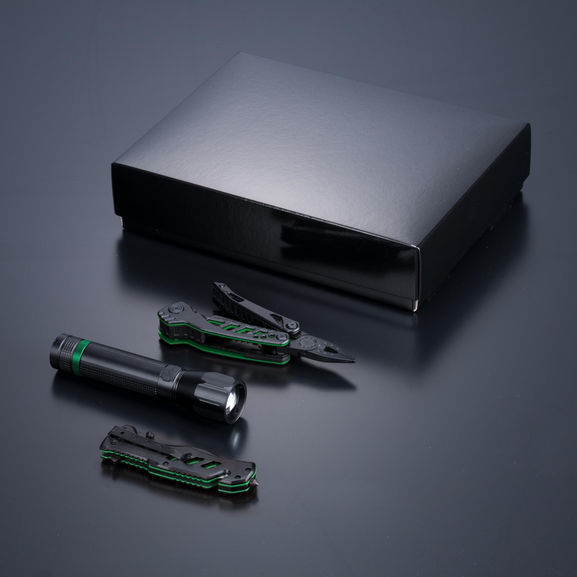 Set Optima Iii-B: Multitool, Cuțit De Salvare Și Lanternă Mare