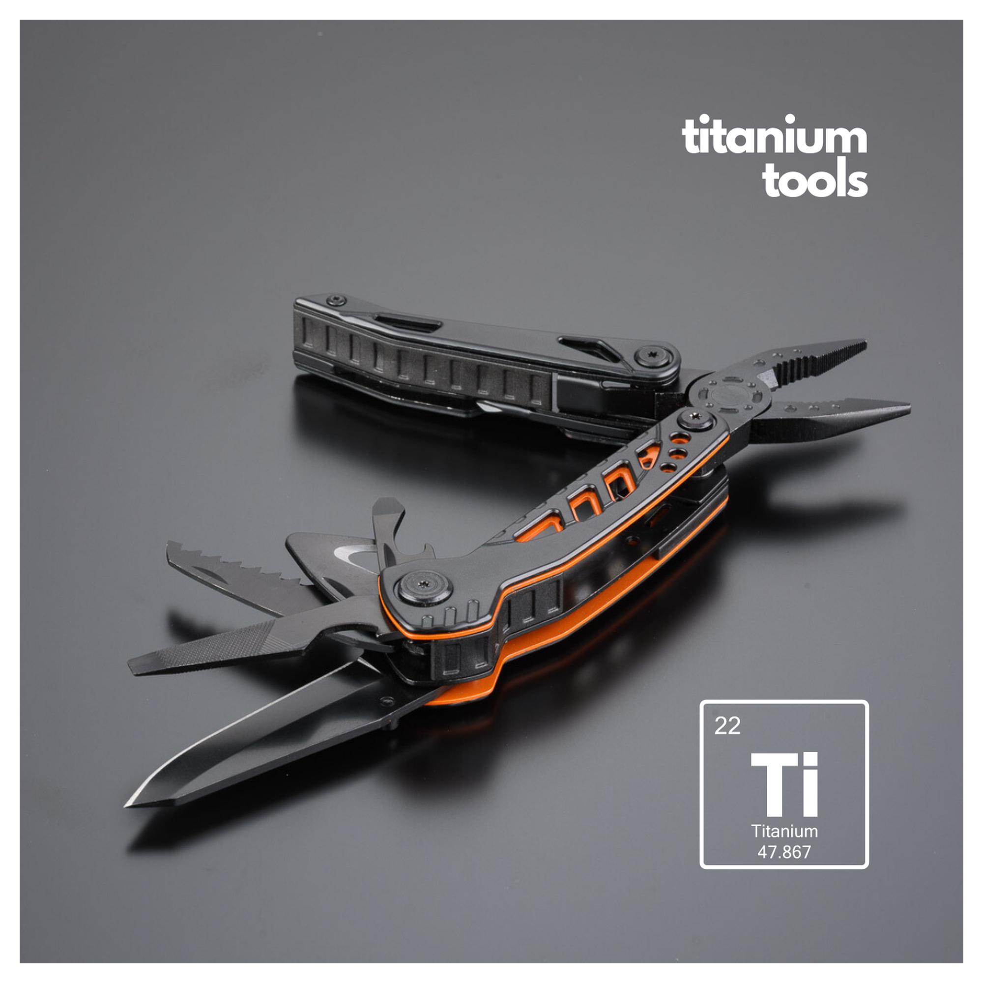 Set Optima Iii-B: Multitool, Cuțit De Salvare Și Lanternă Mare Portocaliu Portocaliu