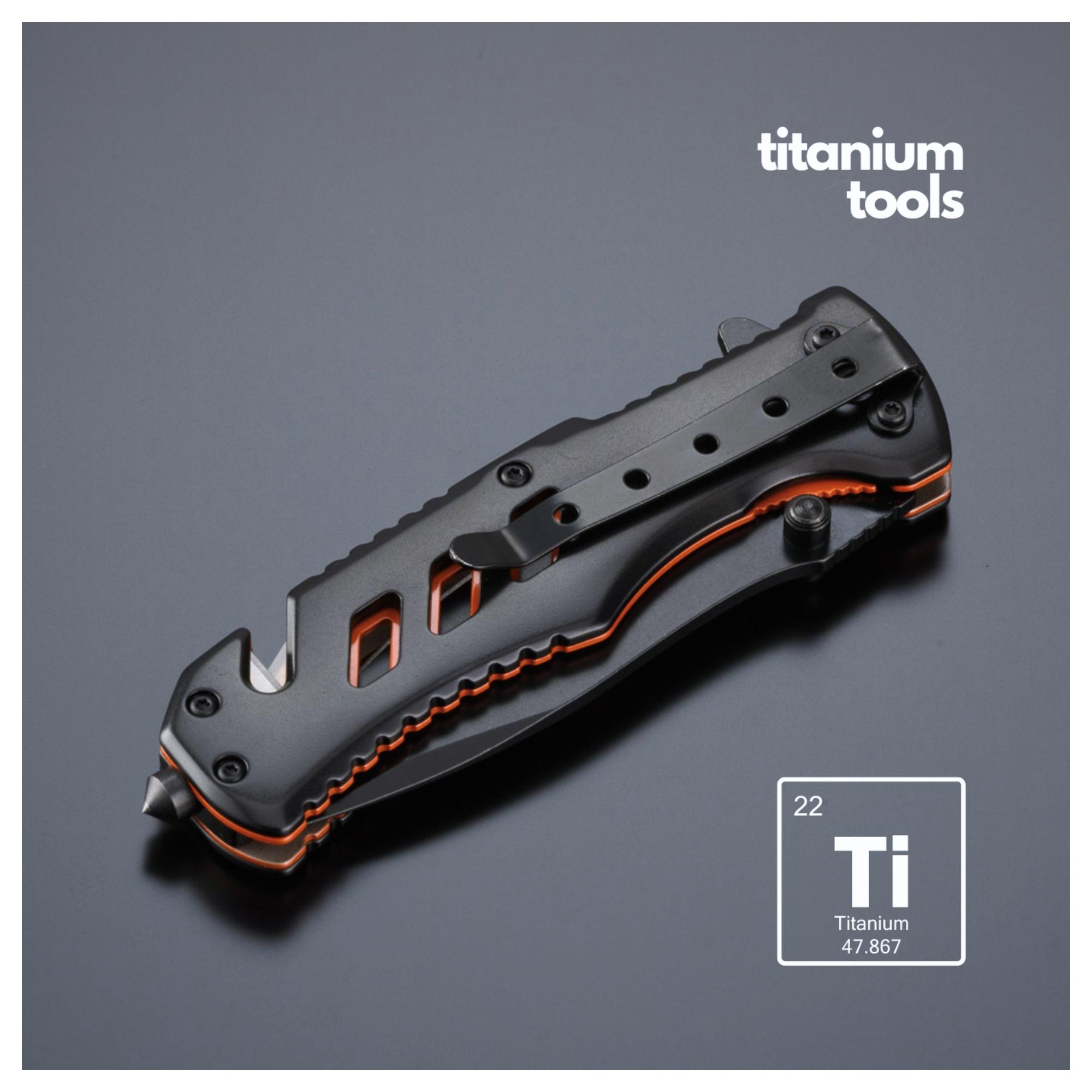 Set Optima Iii-B: Multitool, Cuțit De Salvare Și Lanternă Mare Portocaliu Portocaliu