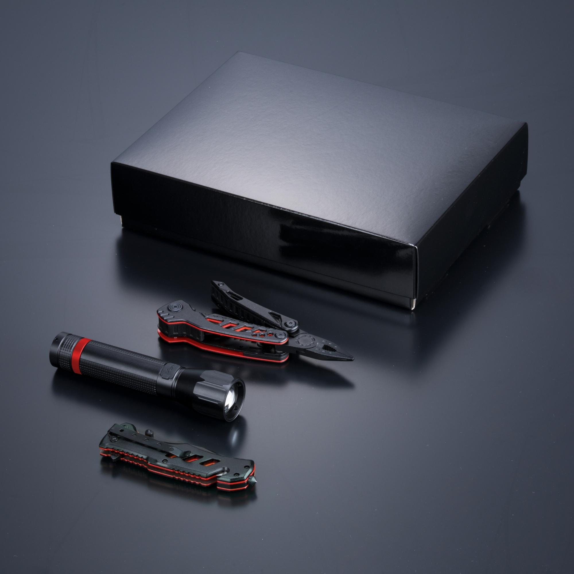 Set Optima Iii-B: Multitool, Cuțit De Salvare Și Lanternă Mare