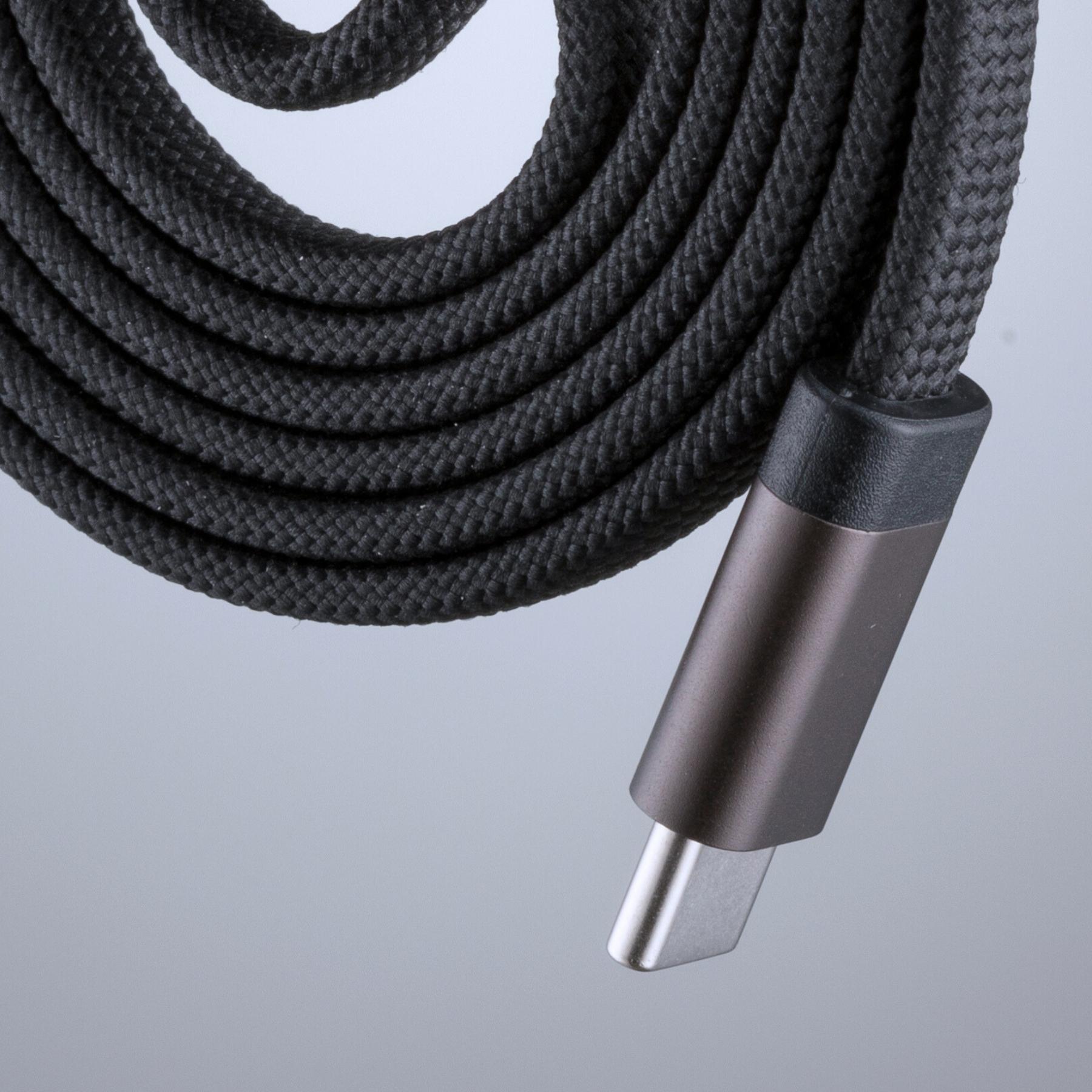 Cablu magnetic USB-C la USB-C Opti Magnetic Negru