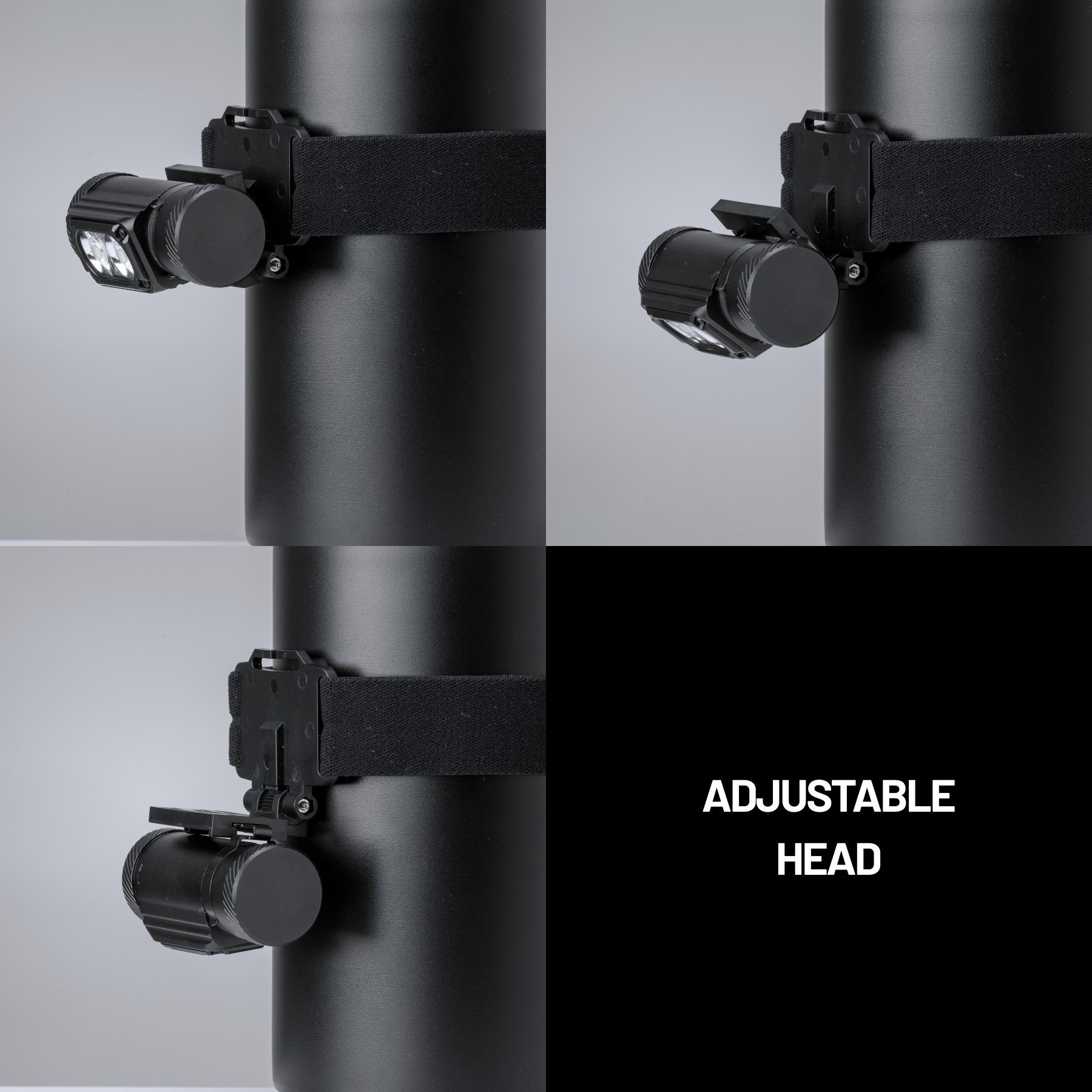 Lanternă frontală Optima HeadLite Pro Negru