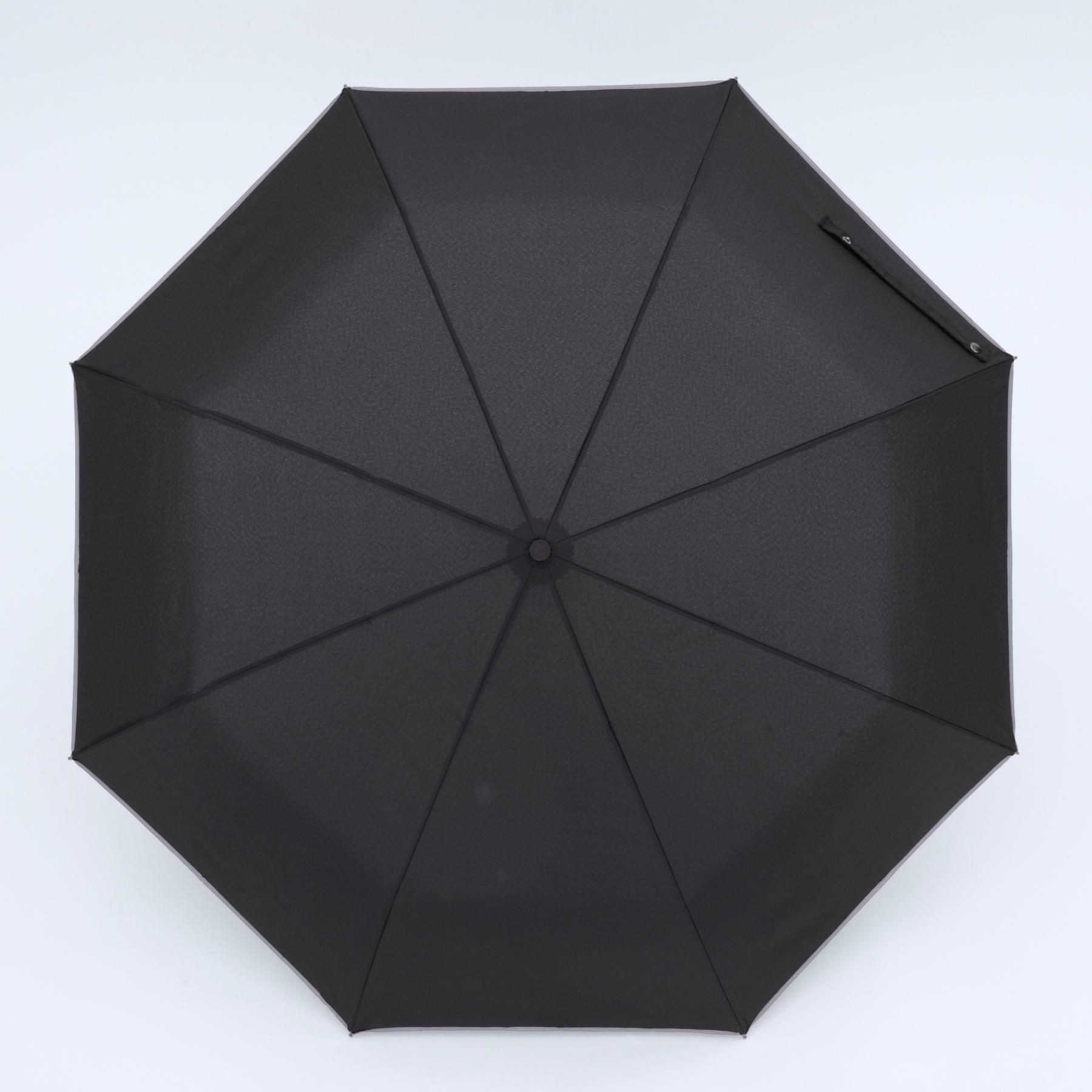 Umbrelă complet automată Scandic Negru