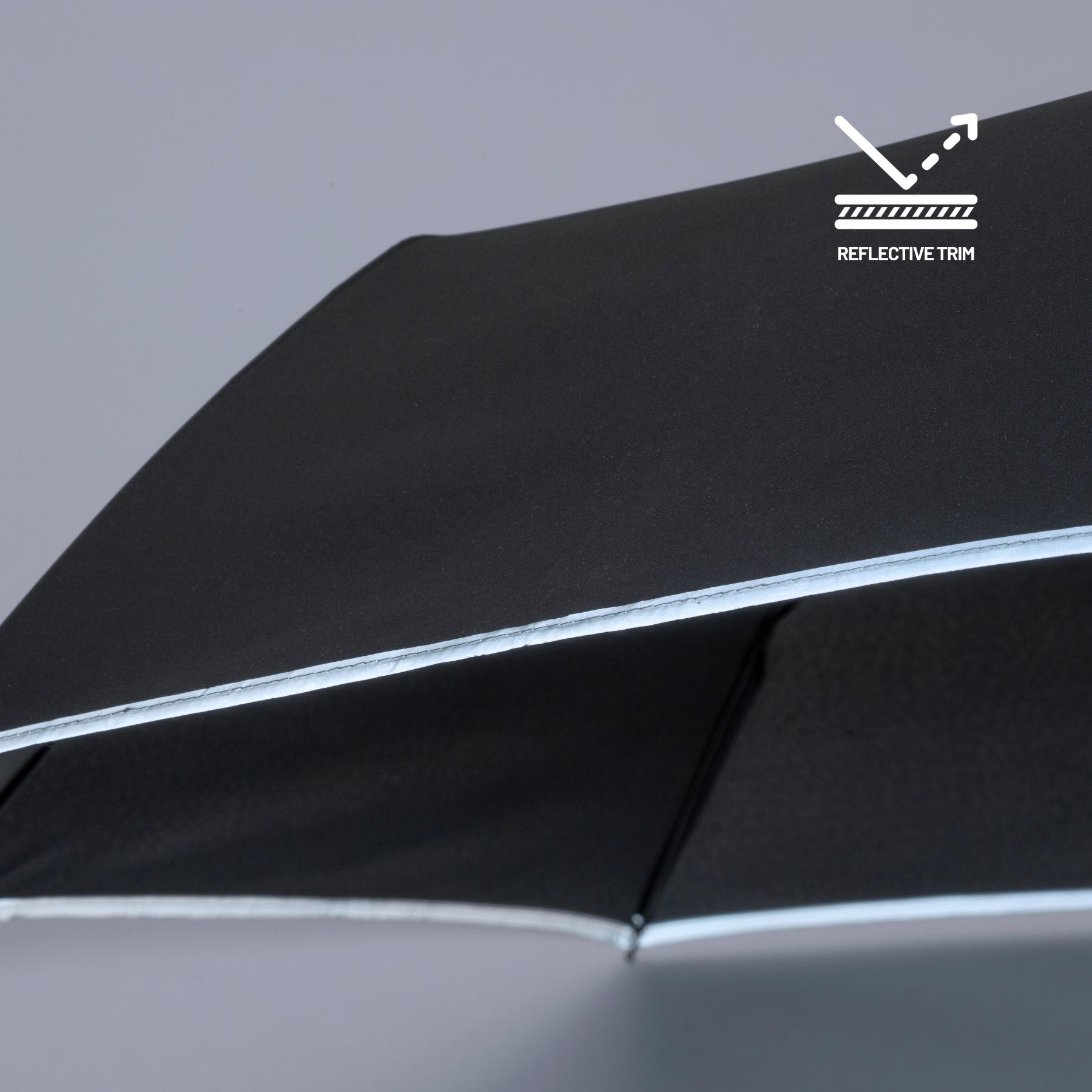 Umbrelă complet automată Scandic Negru