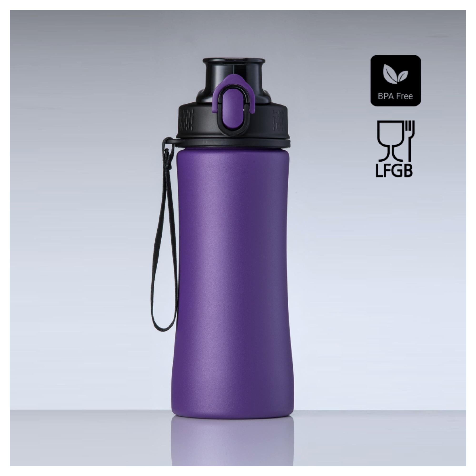 Set Primo Urban: trusă cosmetică și sticlă de apă 550 ml Violet Violet