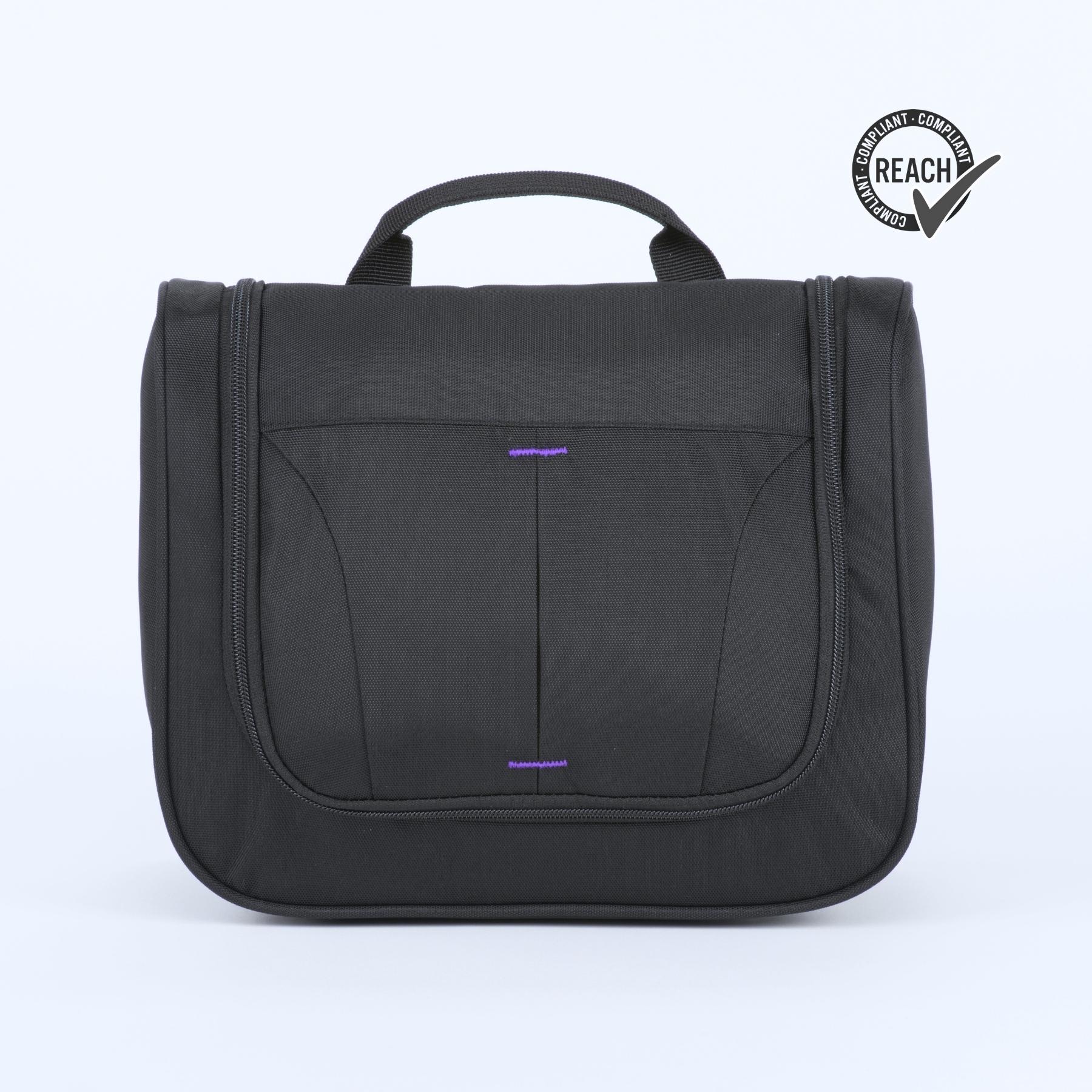 Set Primo Urban: trusă cosmetică și sticlă de apă 550 ml Violet Violet