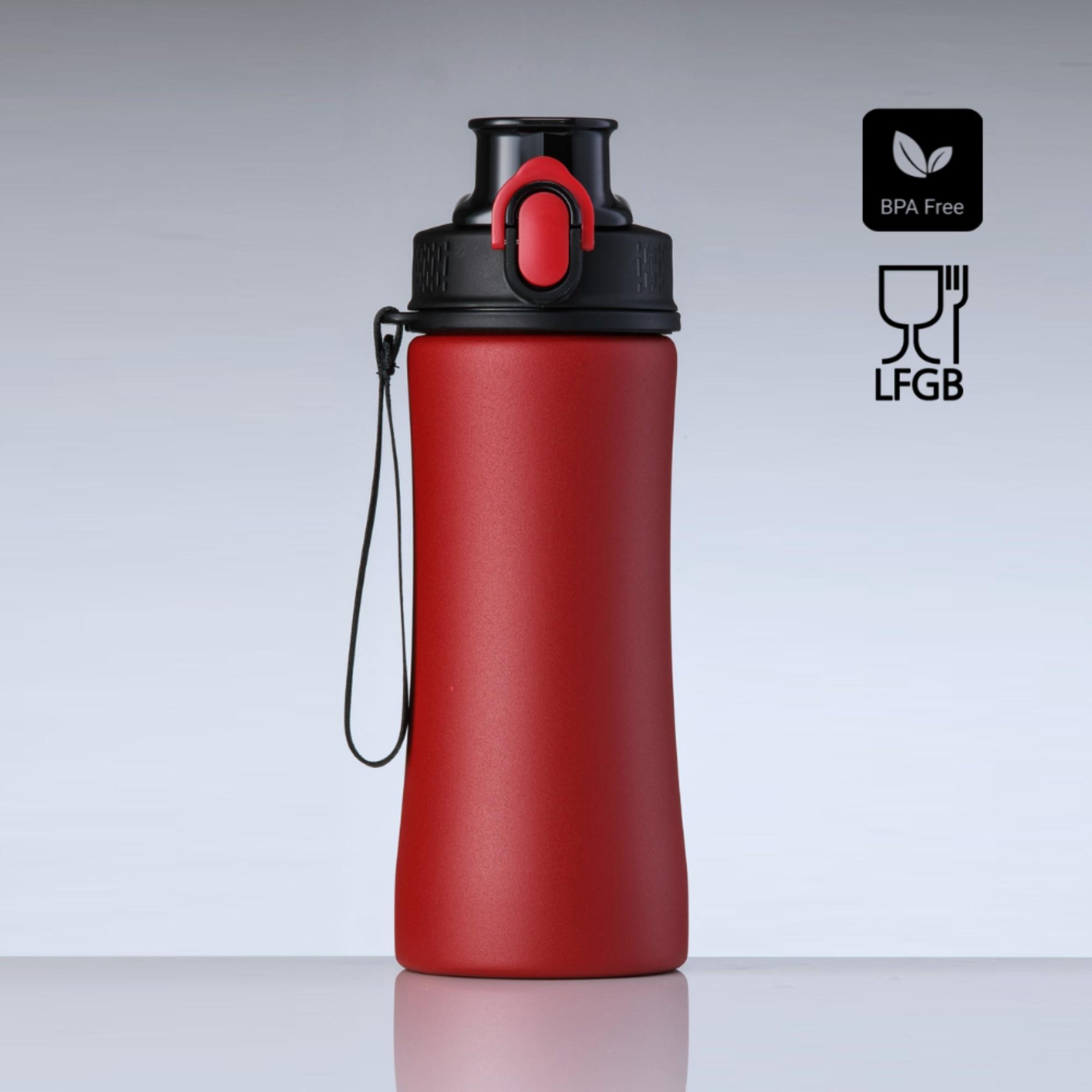 Set Primo Urban: trusă cosmetică și sticlă de apă 550 ml Rosu Rosu