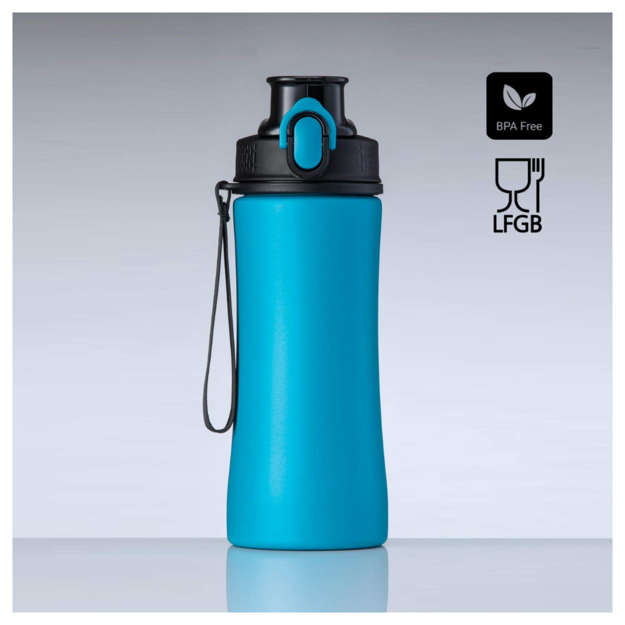 Set Primo Urban: trusă cosmetică și sticlă de apă 550 ml Turcoaz Turcoaz