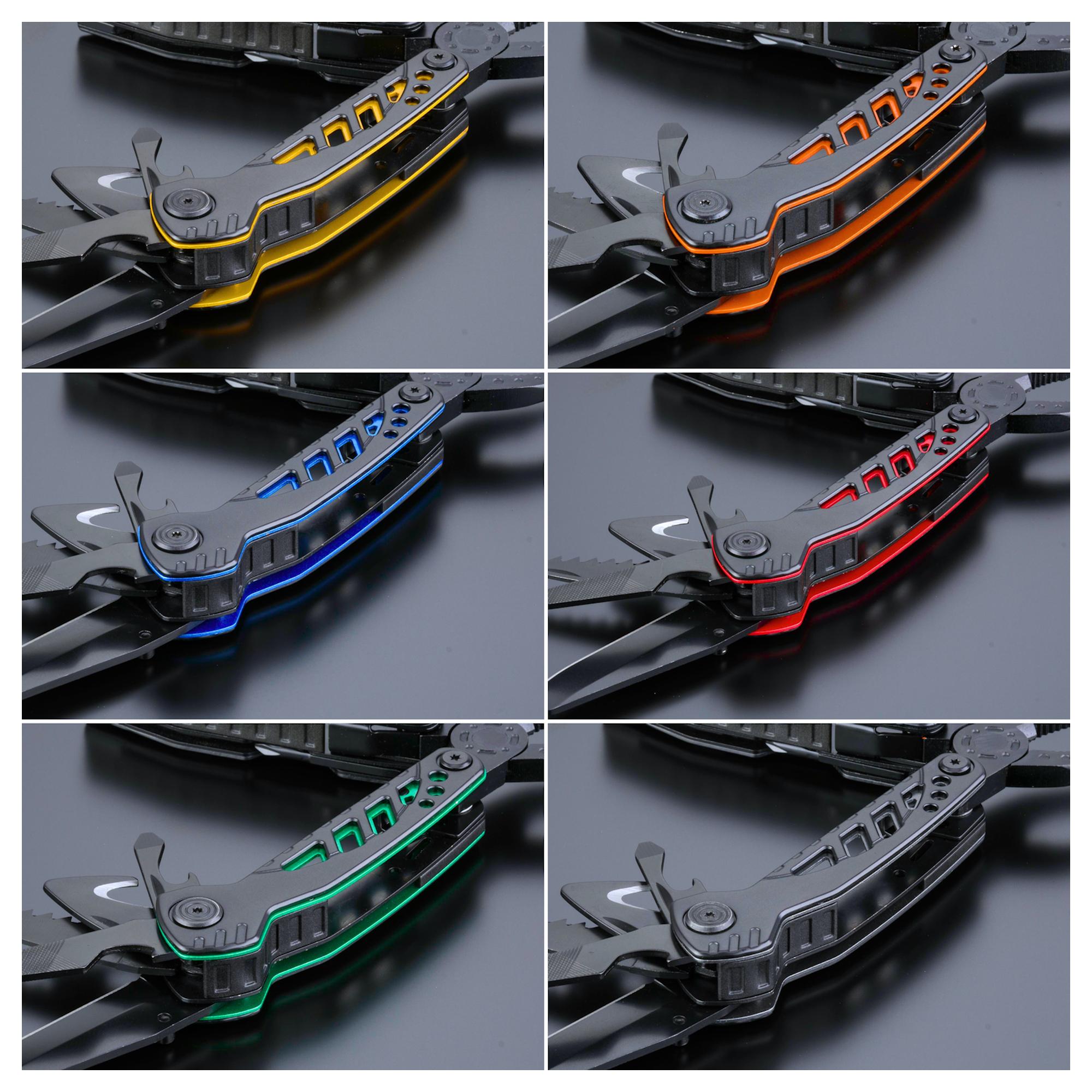 Set Optima Color II: multitool și lanternă mică Portocaliu