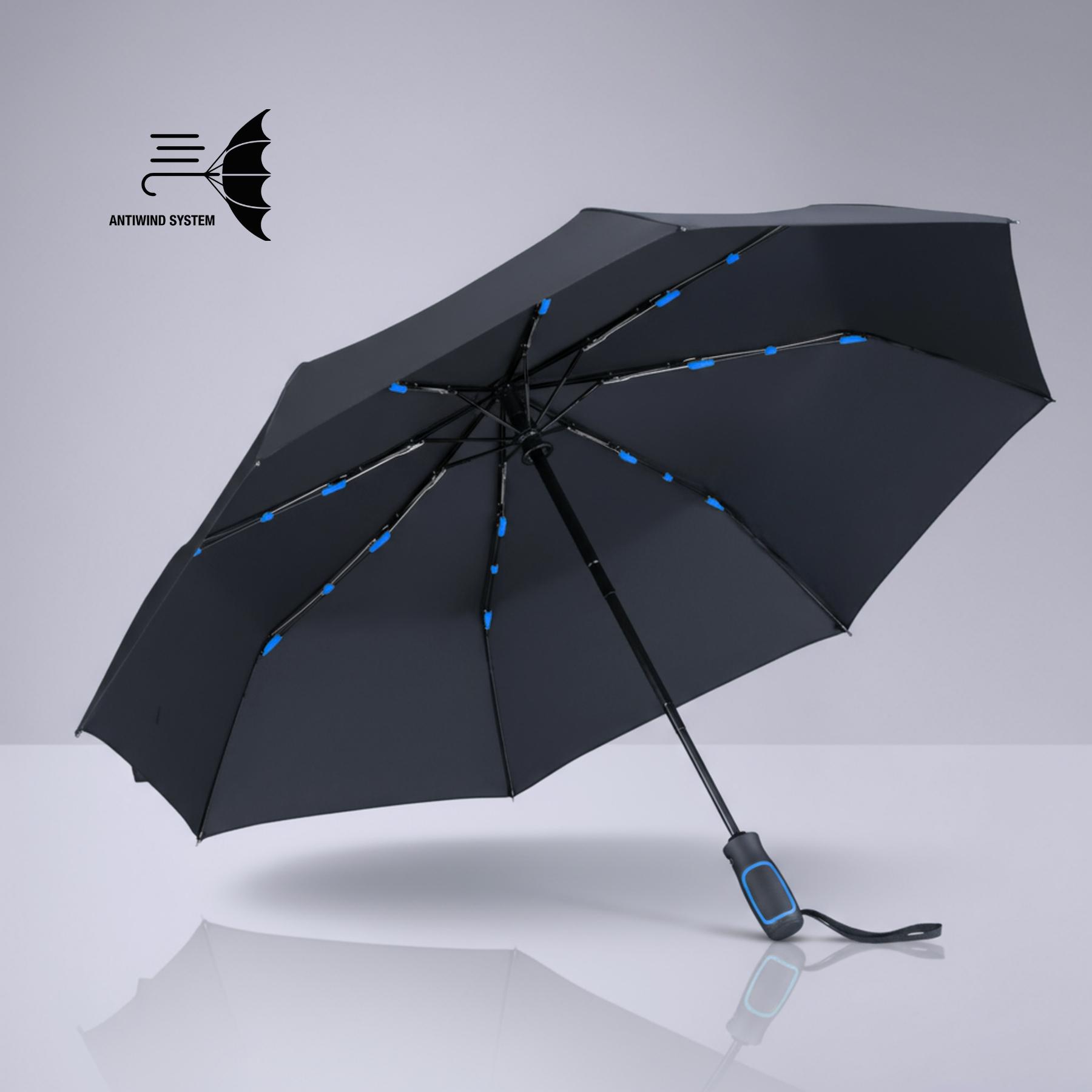 Set Dynamic: rucsac business 15” și umbrelă automată Albastru Albastru