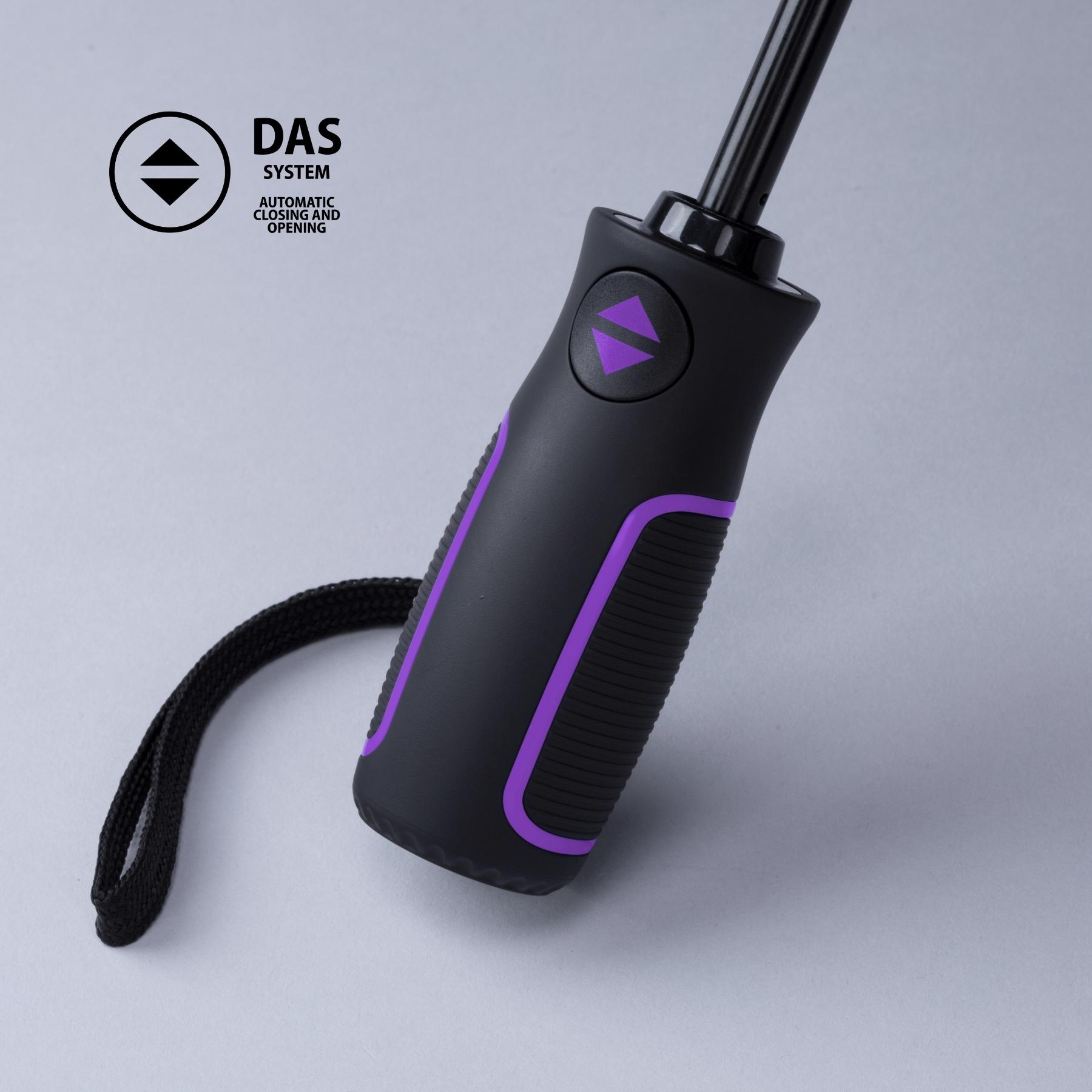 Set Dynamic: cană de cafea 450 ml și umbrelă automată Violet