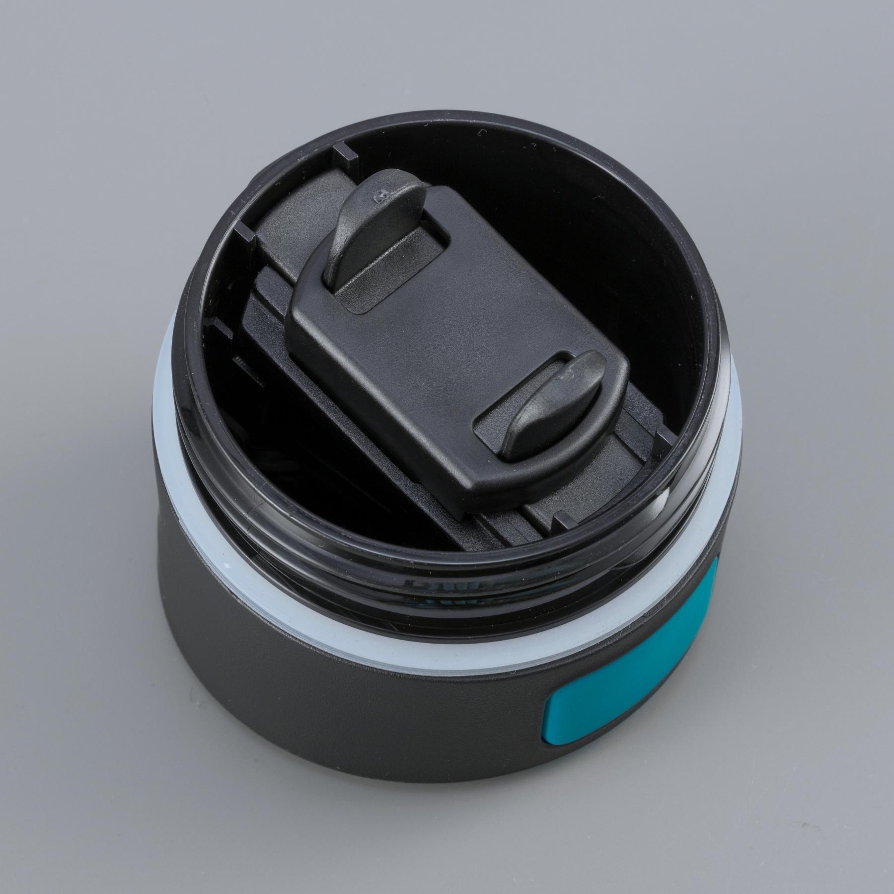 Set Dynamic: cană de cafea 450 ml și umbrelă automată Turcoaz