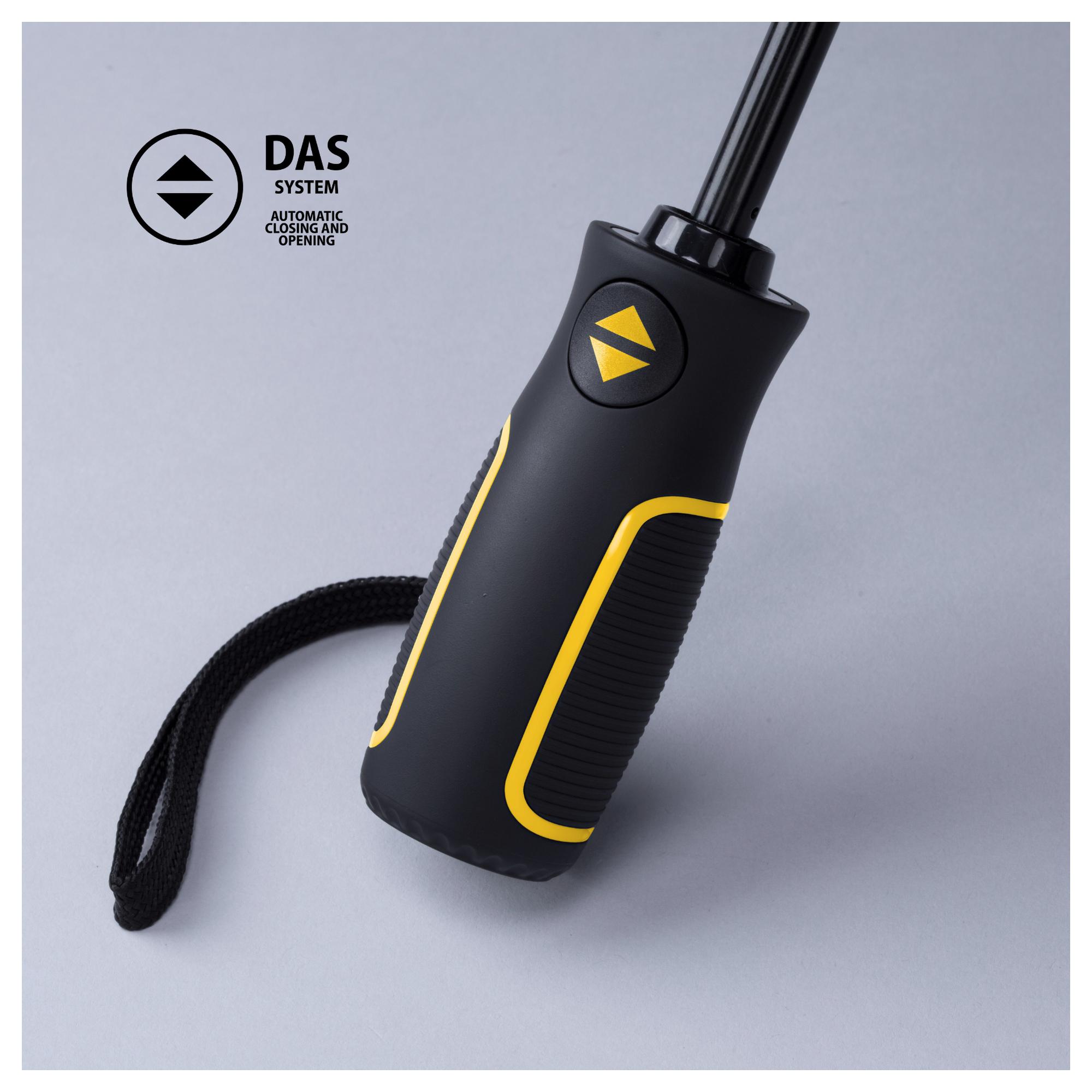 Set Dynamic: cană de cafea 450 ml și umbrelă automată Galben