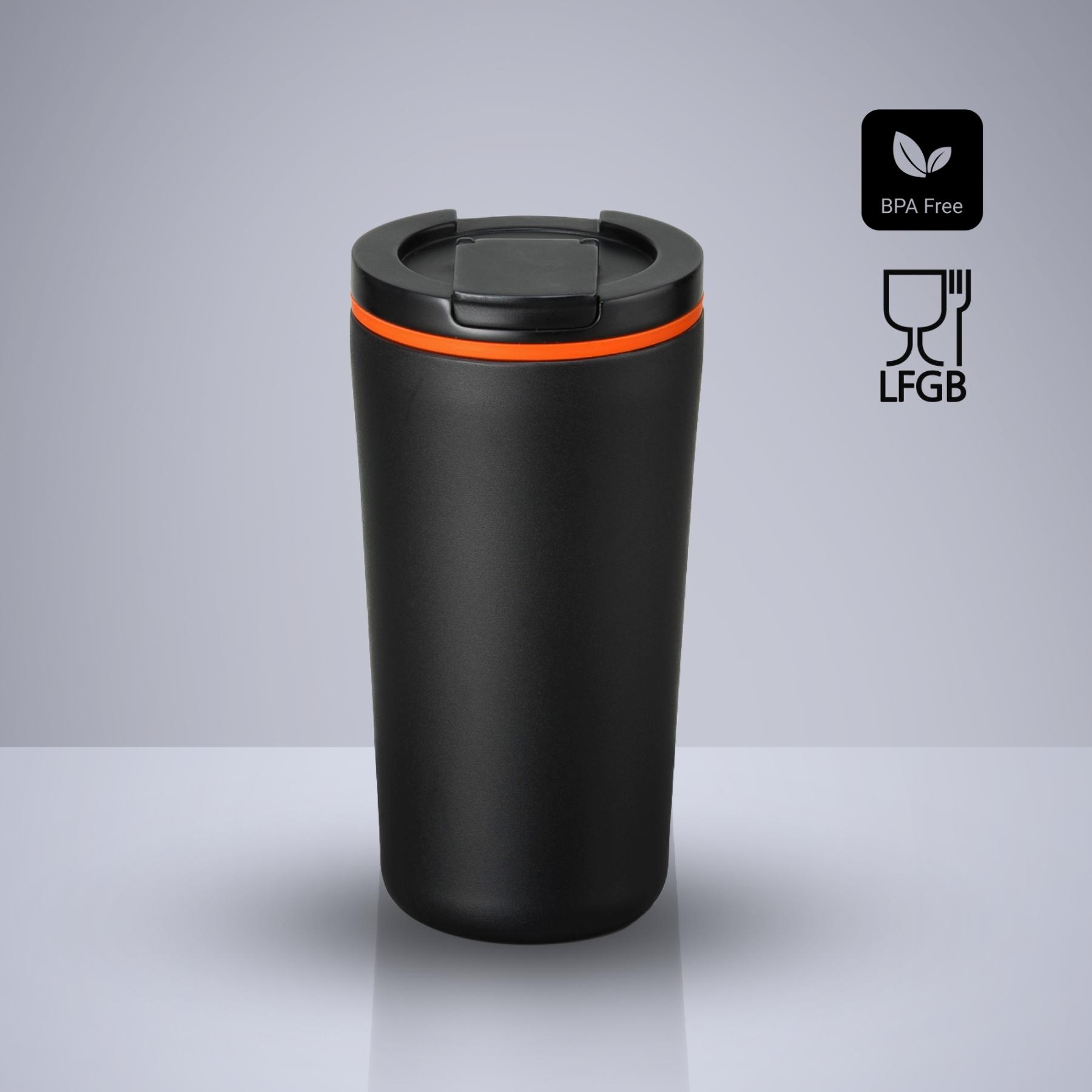 Set Everyday: cană de cafea 370 ml și difuzor wireless Portocaliu Portocaliu
