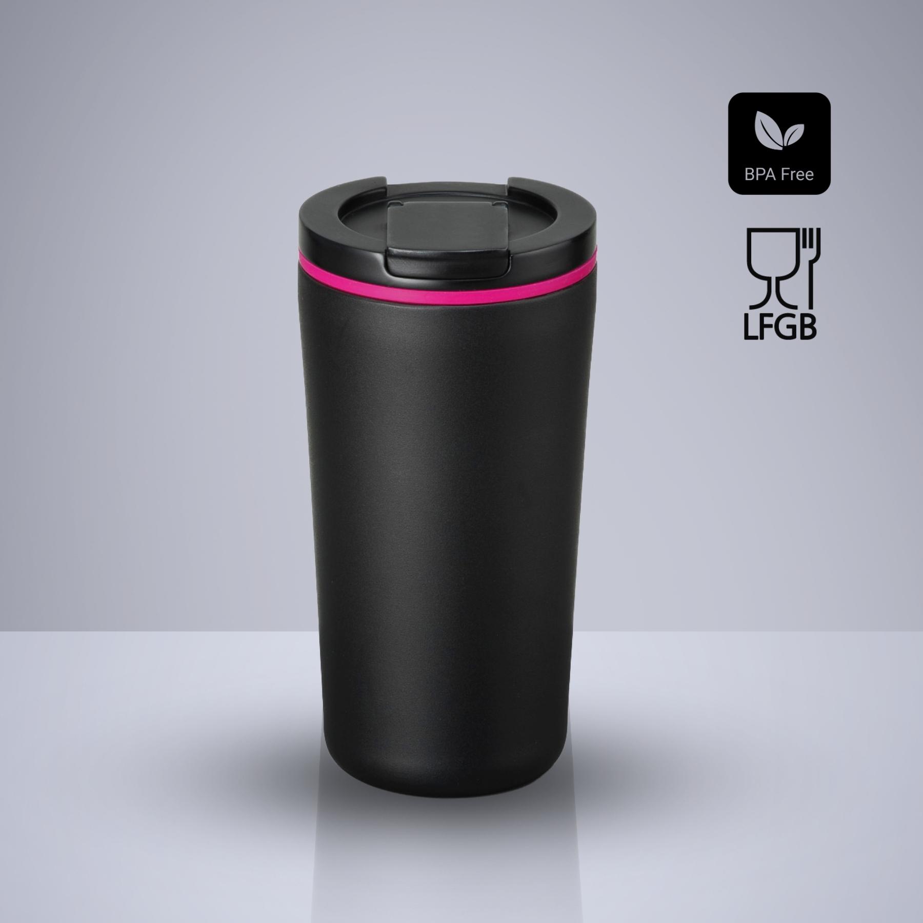 Set Everyday: cană de cafea 370 ml și difuzor wireless Roz Roz