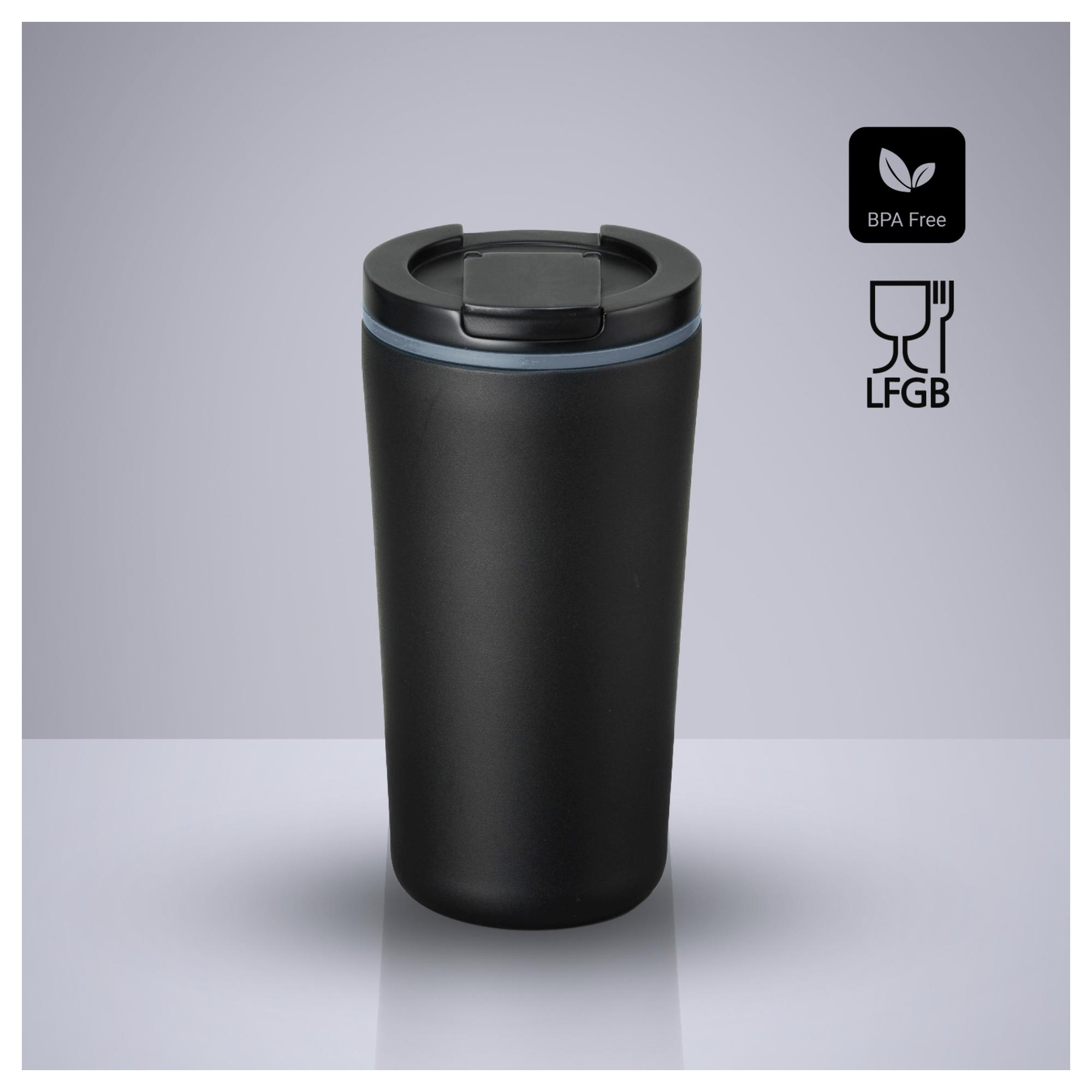 Set Travel: cană termică 370 ml și umbrelă automată Gri Gri