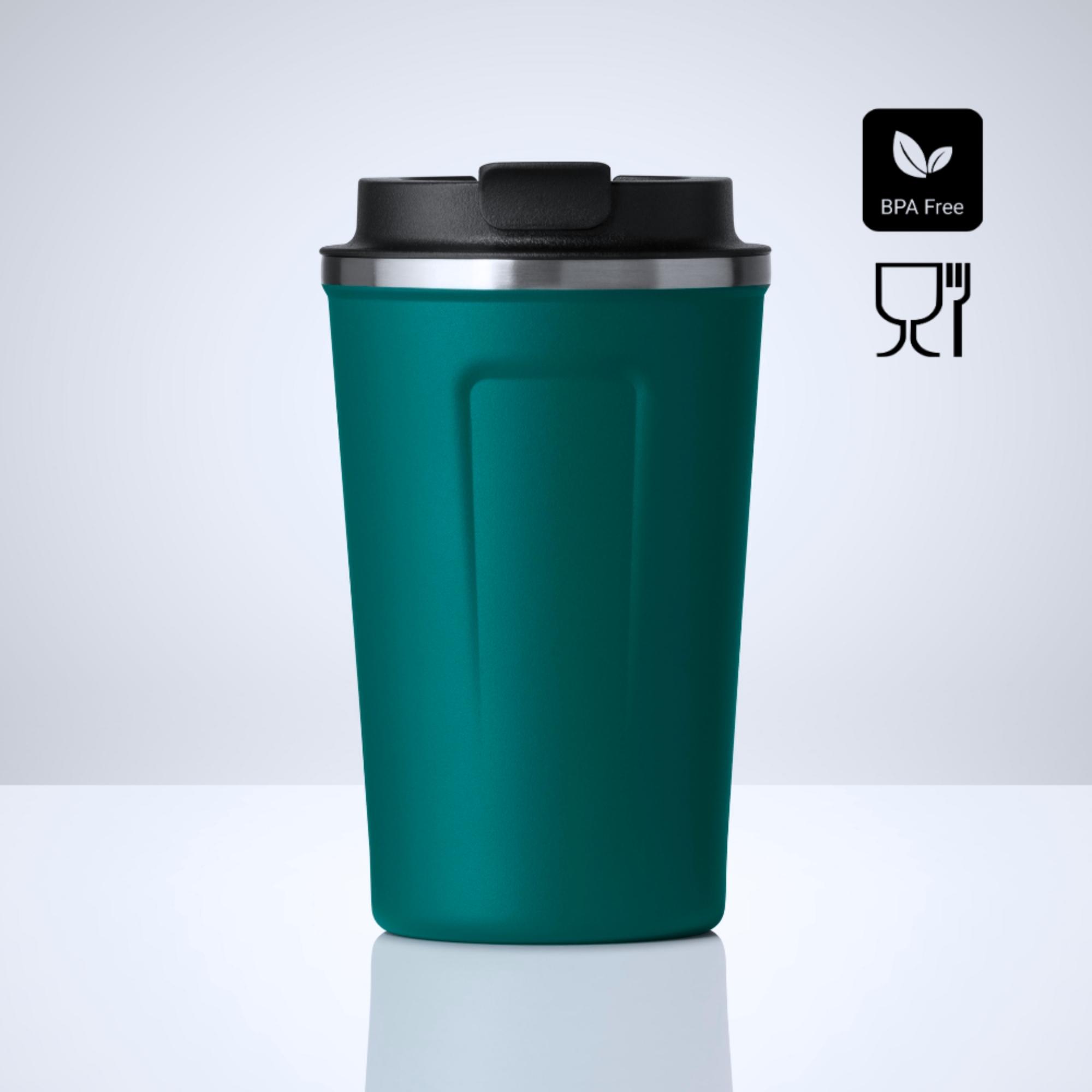 Set Everyday: cană termică Nordic 350 ml și difuzor wireless Verde Verde