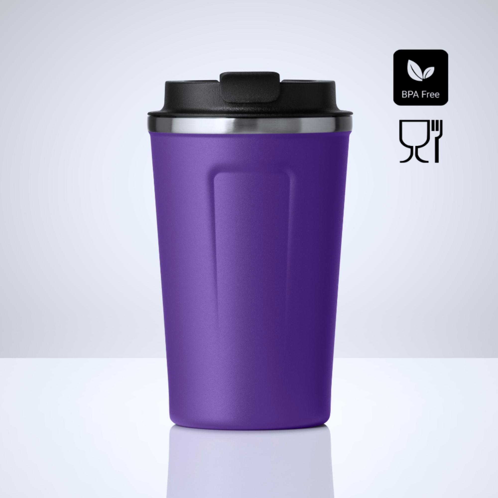 Set Everyday: cană termică Nordic 350 ml și difuzor wireless Violet Violet