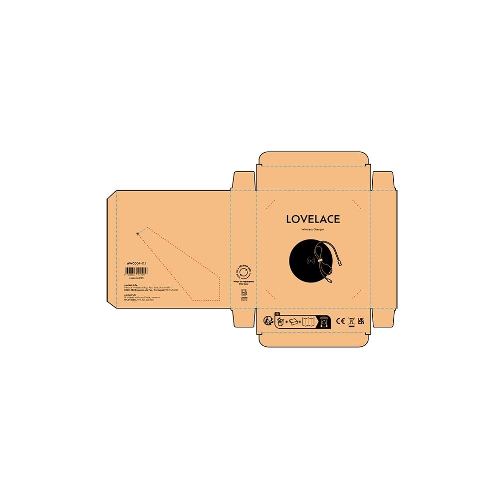 Încărcător wireless Lovelace Grey