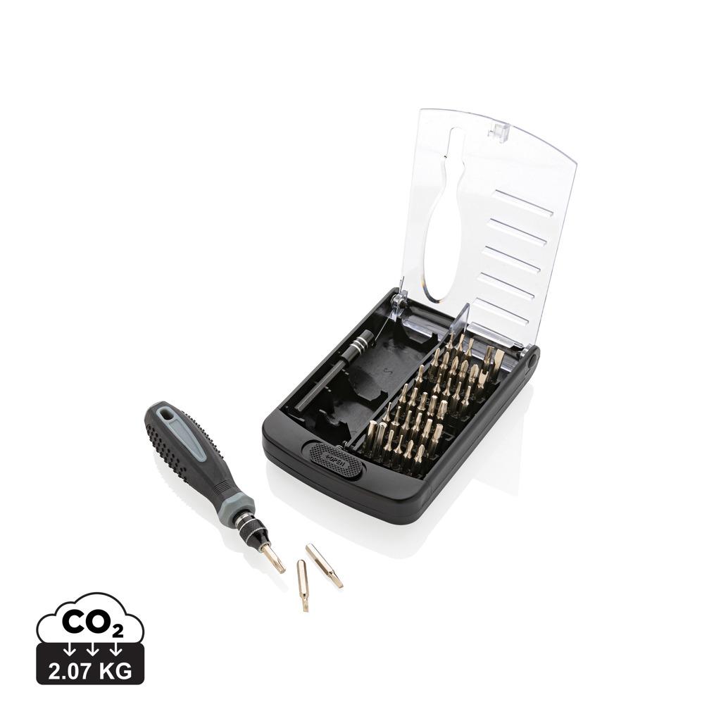 Set de unelte de 38 de piese black