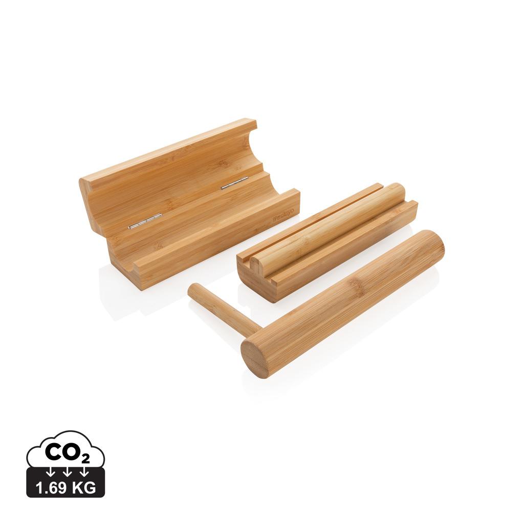 Set pentru preparat sushi din bambus Ukiyo brown