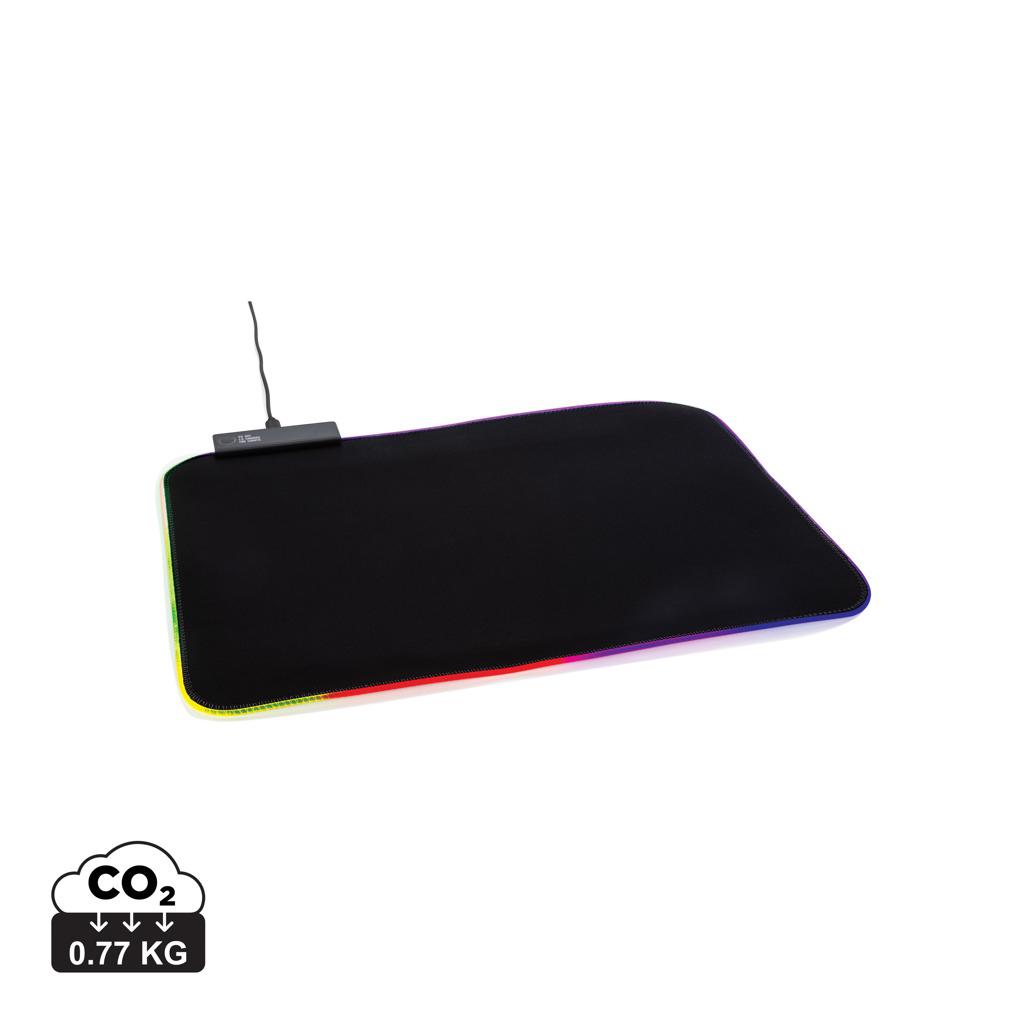 Mousepad pentru gaming RGB black