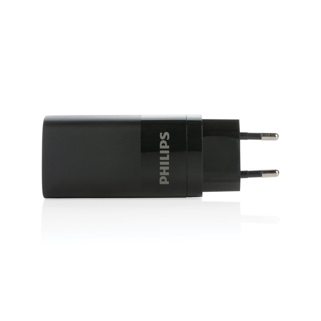 Încărcător 65W ultra rapid de perete cu 3 porturi USB Philips 