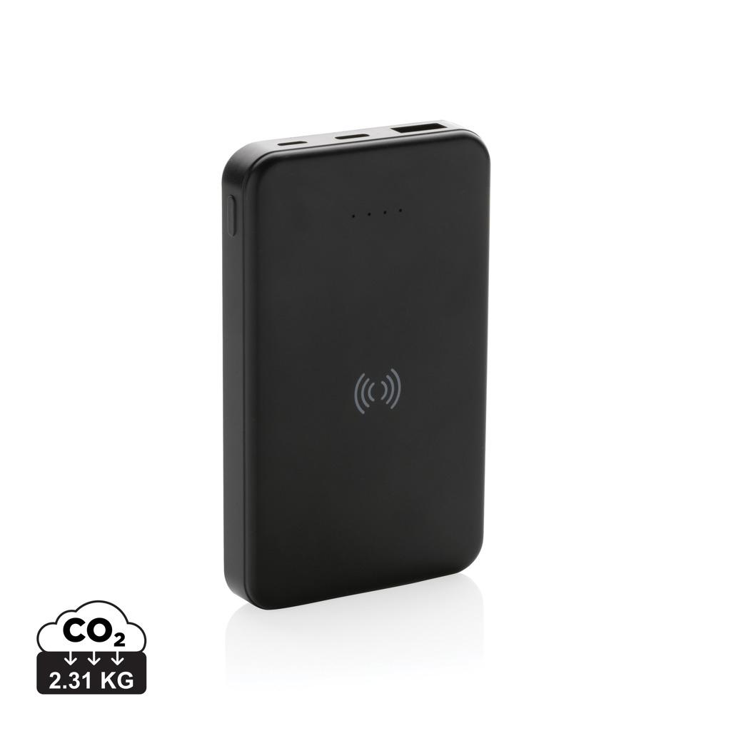 Powerbank wireless 5W din plastic reciclat RCS 5.000 mAh 