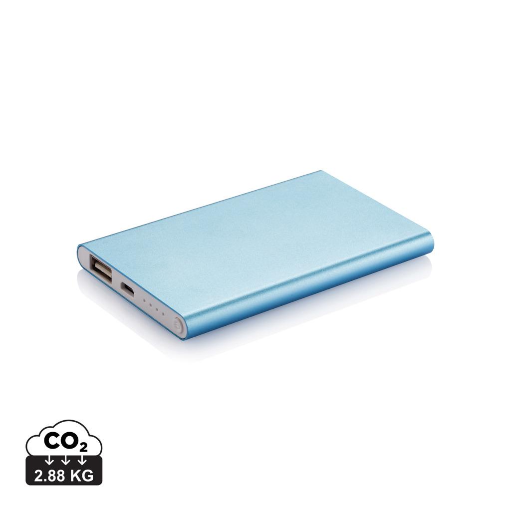 Powerbank subțire 4.000 mAh blue