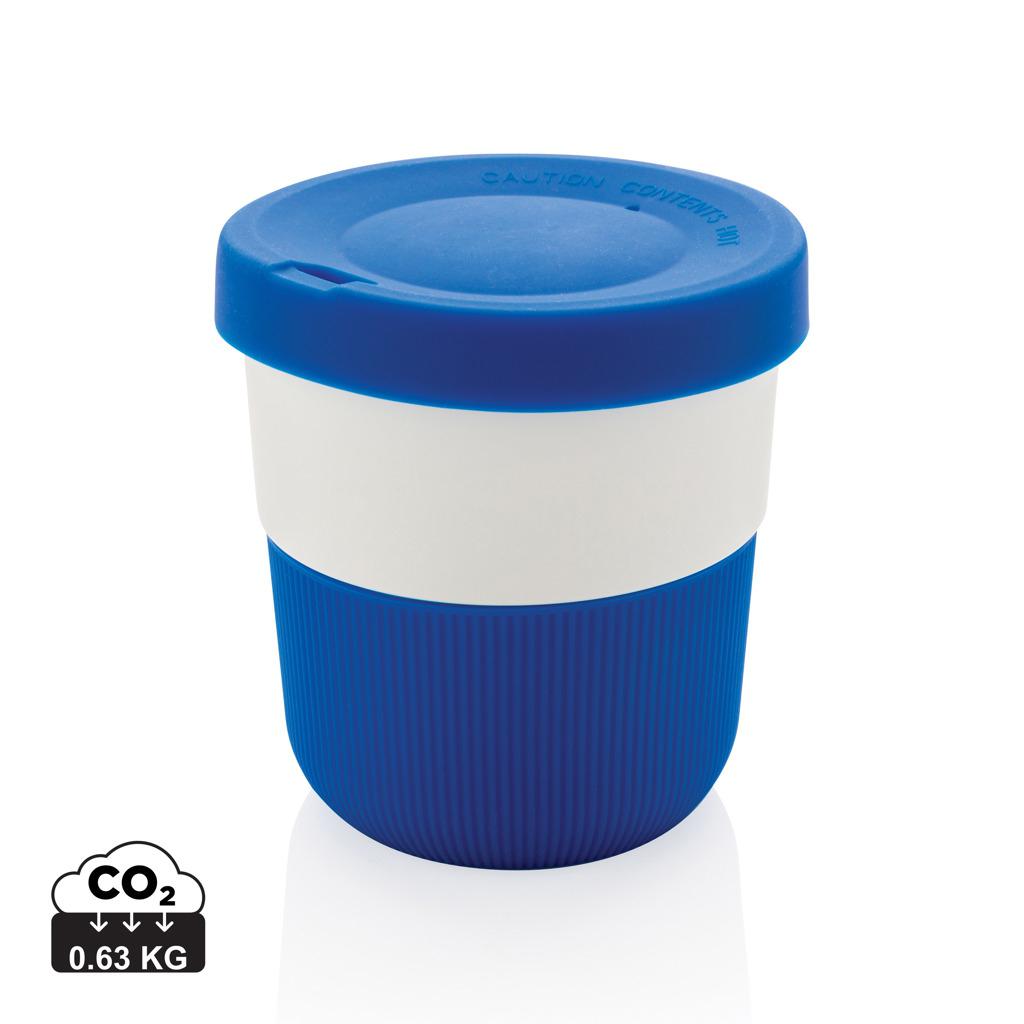 Cană de cafea to go din PLA blue