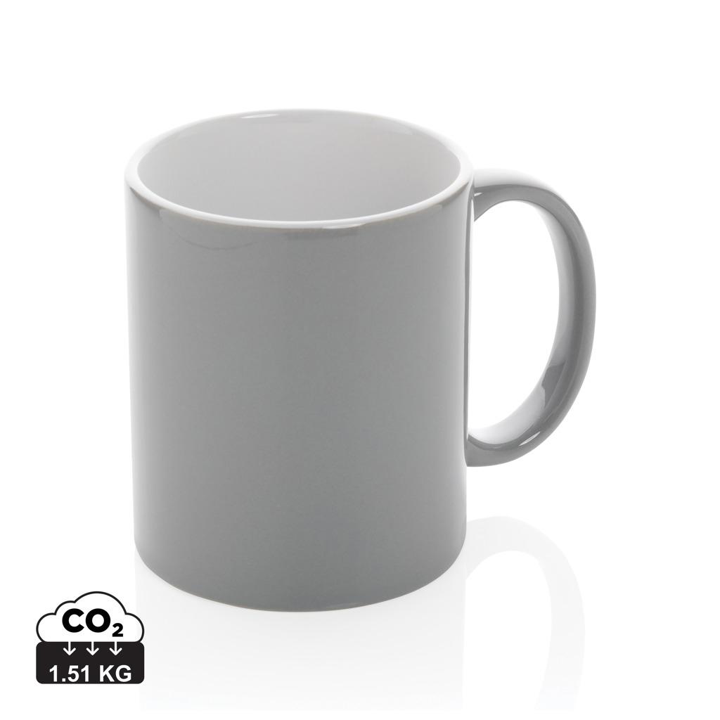 Cană clasică din ceramică 350ml grey